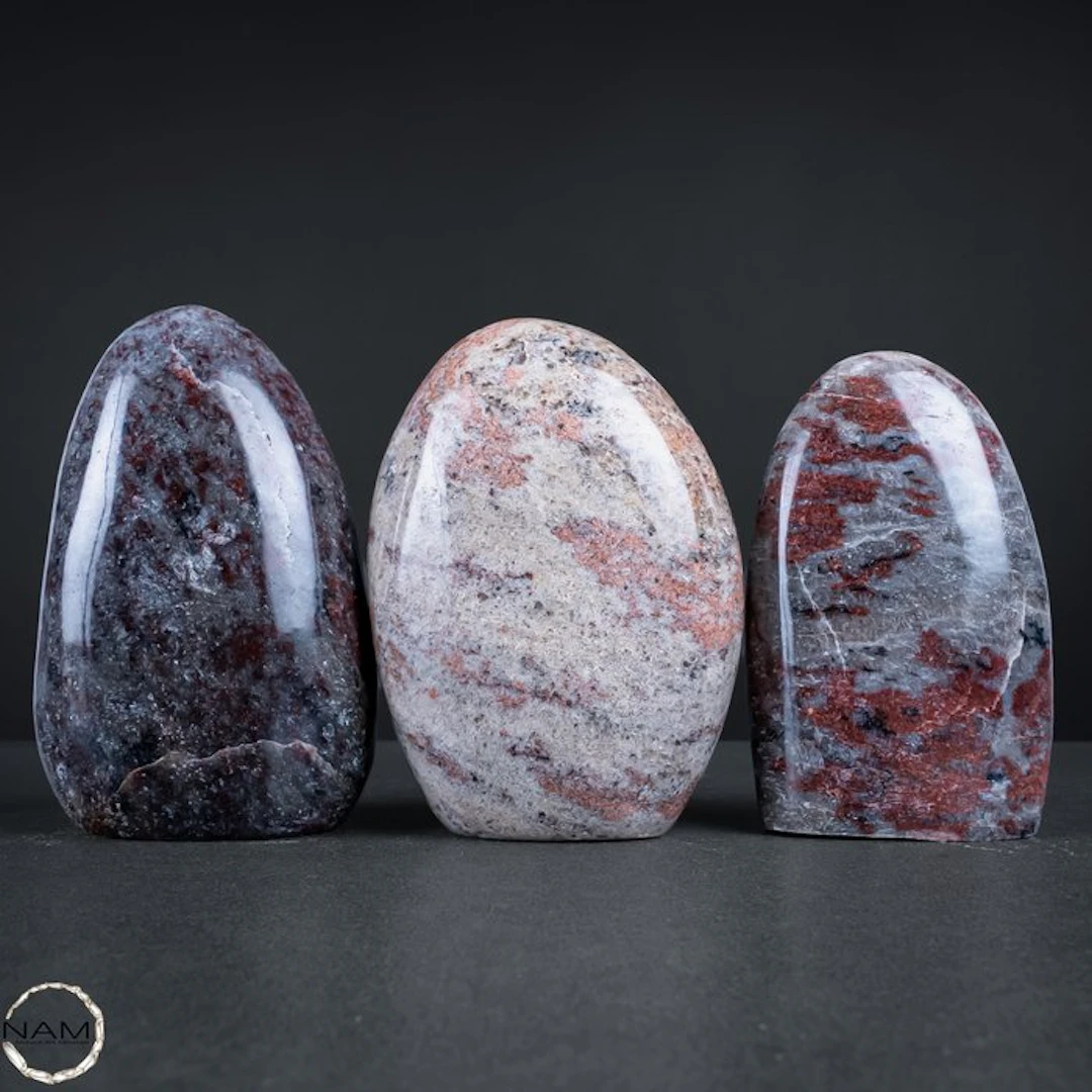 Natural Aventurine Set – Sparkling free-form shapes with...