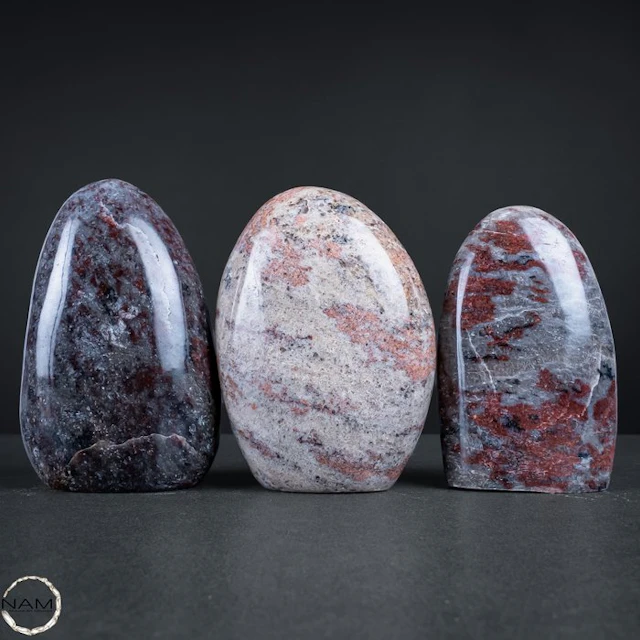 Natural Aventurine Set – Sparkling free-form shapes with...