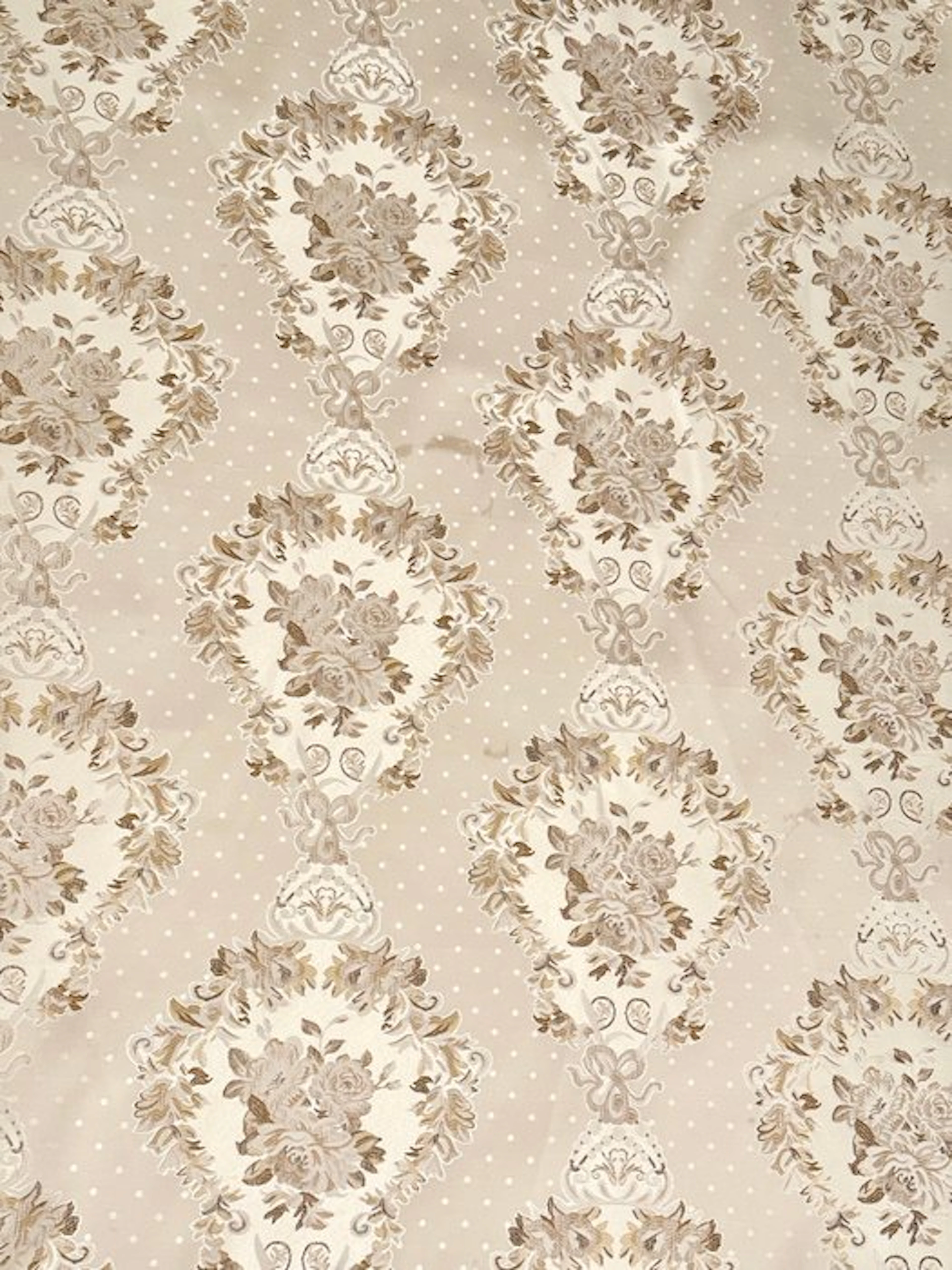 San Leucio damask fabric in cornflower powder champagne...