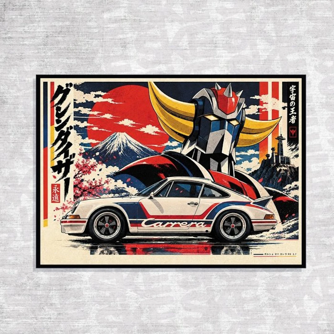 SKE - The Last Shogun - Goldorak × Porsche 911