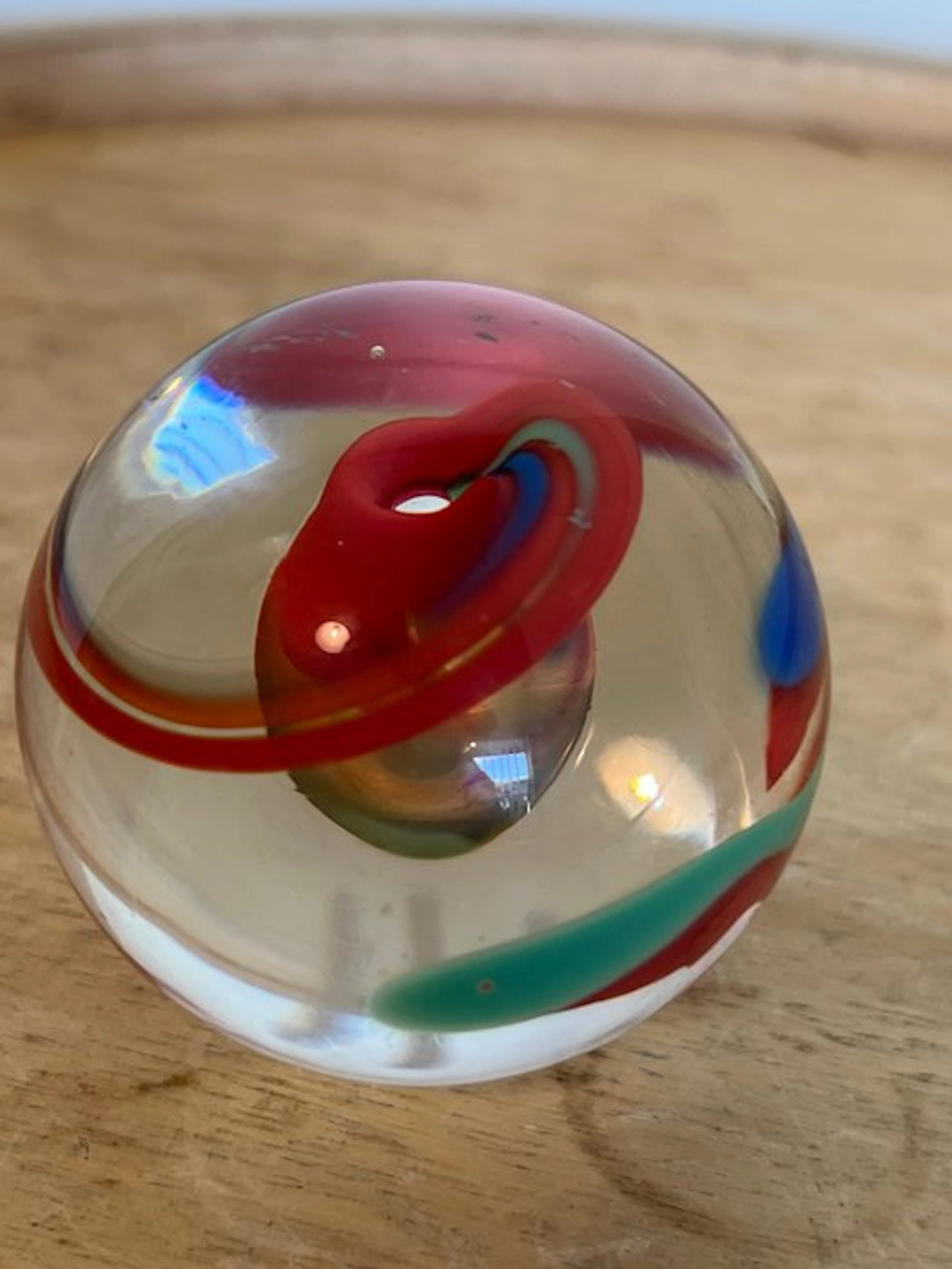Glasatelier De Spiraal - Cees van Olst - Paperweight - Glass