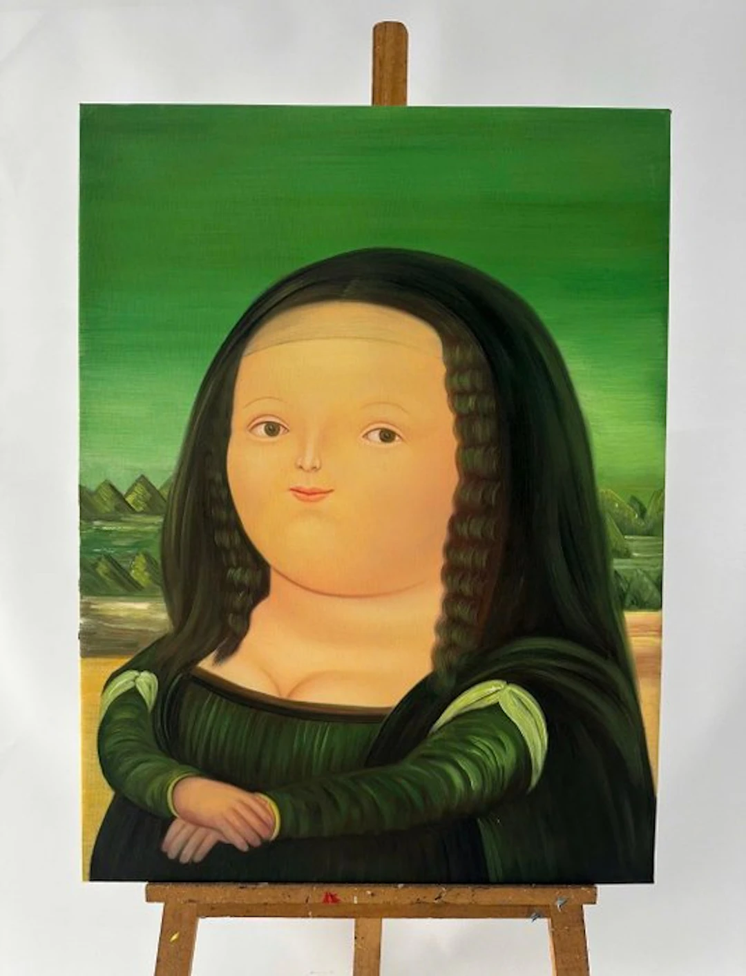 Tran Van khoa (1997) - La Joconde 80 x 60 cm
