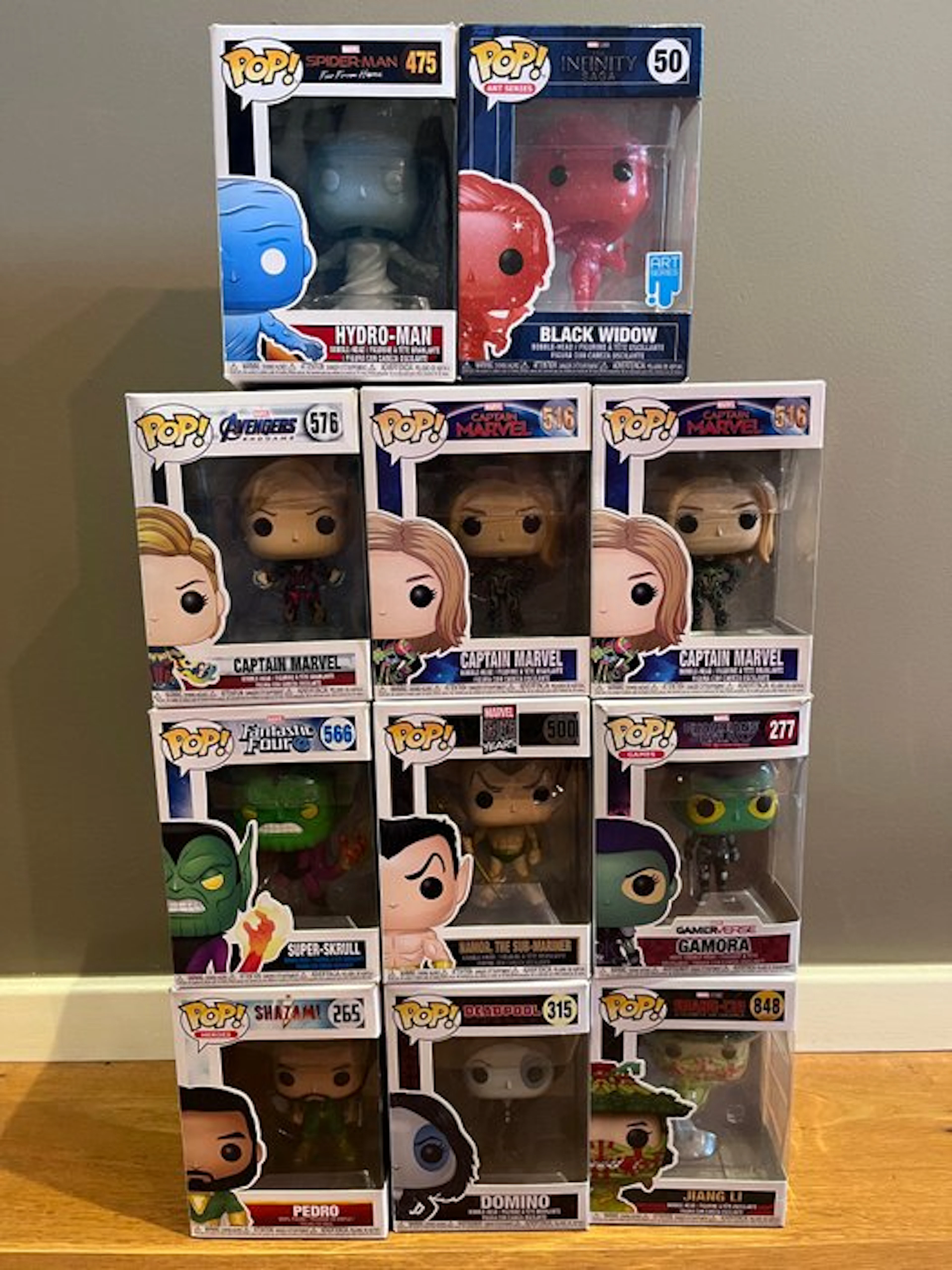 Funko - Funko Pop - MARVEL STUDIOS (10x) /// DC (1x) - 2010-2020