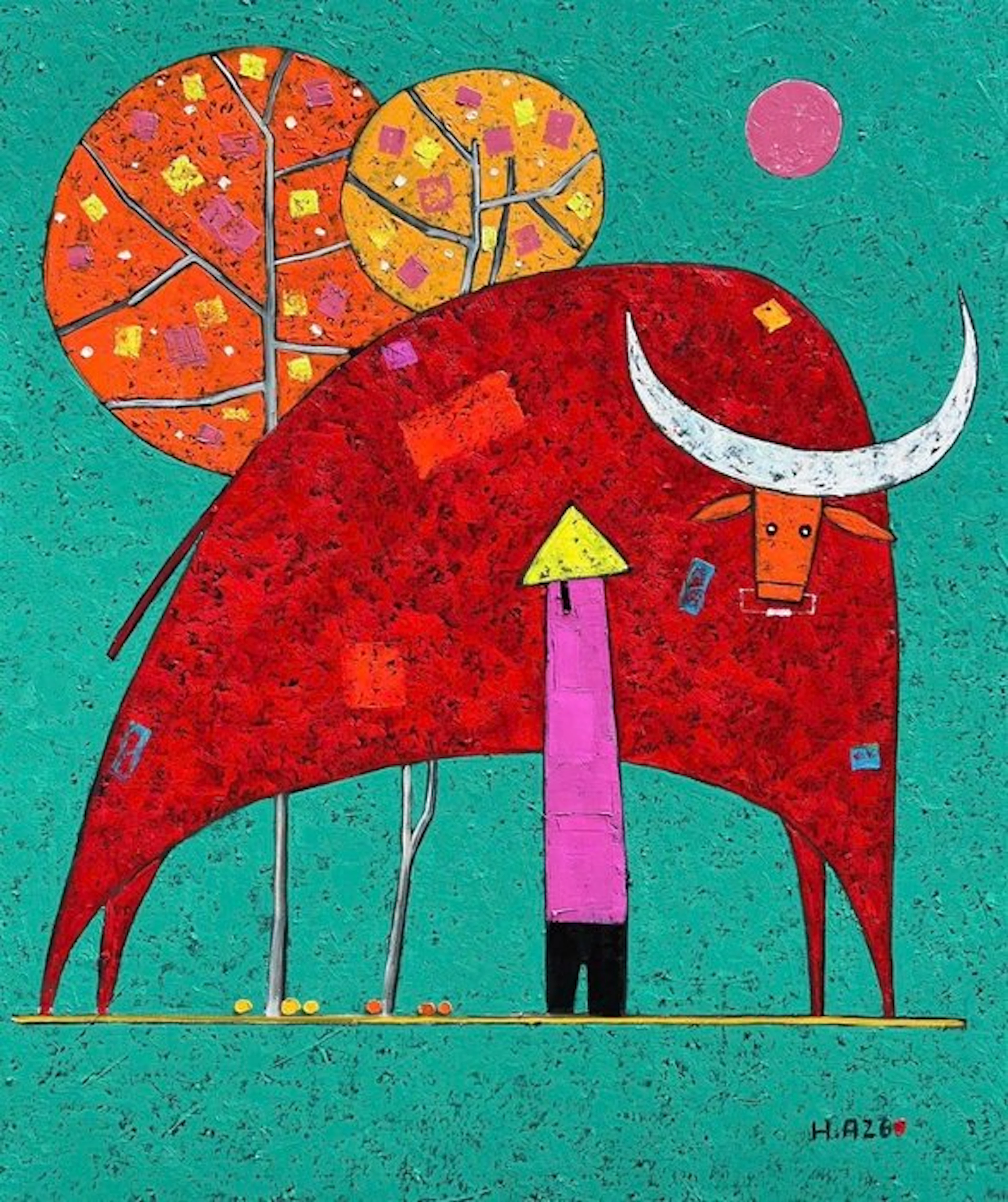 Hoang Anh - Le Gardien ↑120 →100 cm