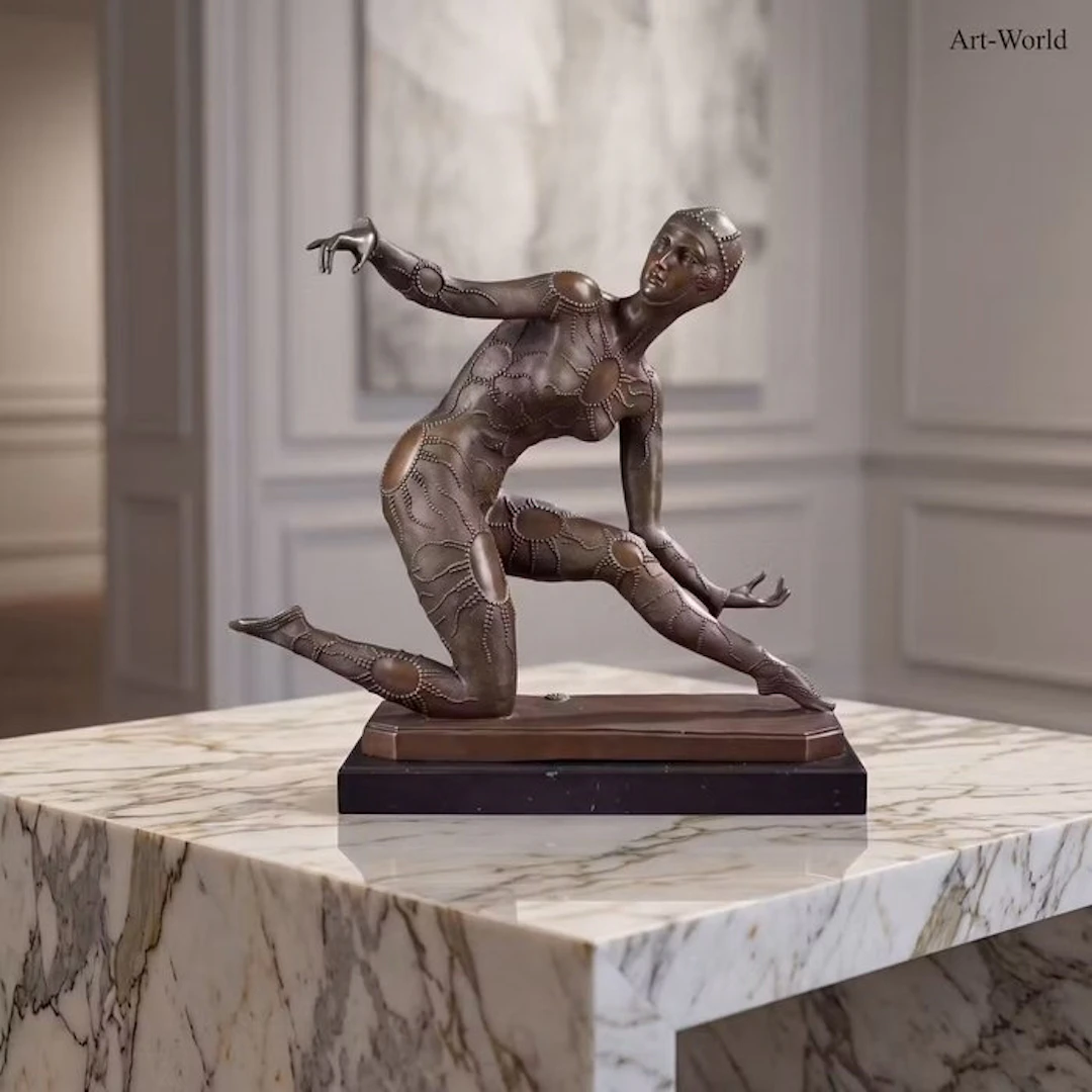 Statue, Naar: Demetre Chiparus