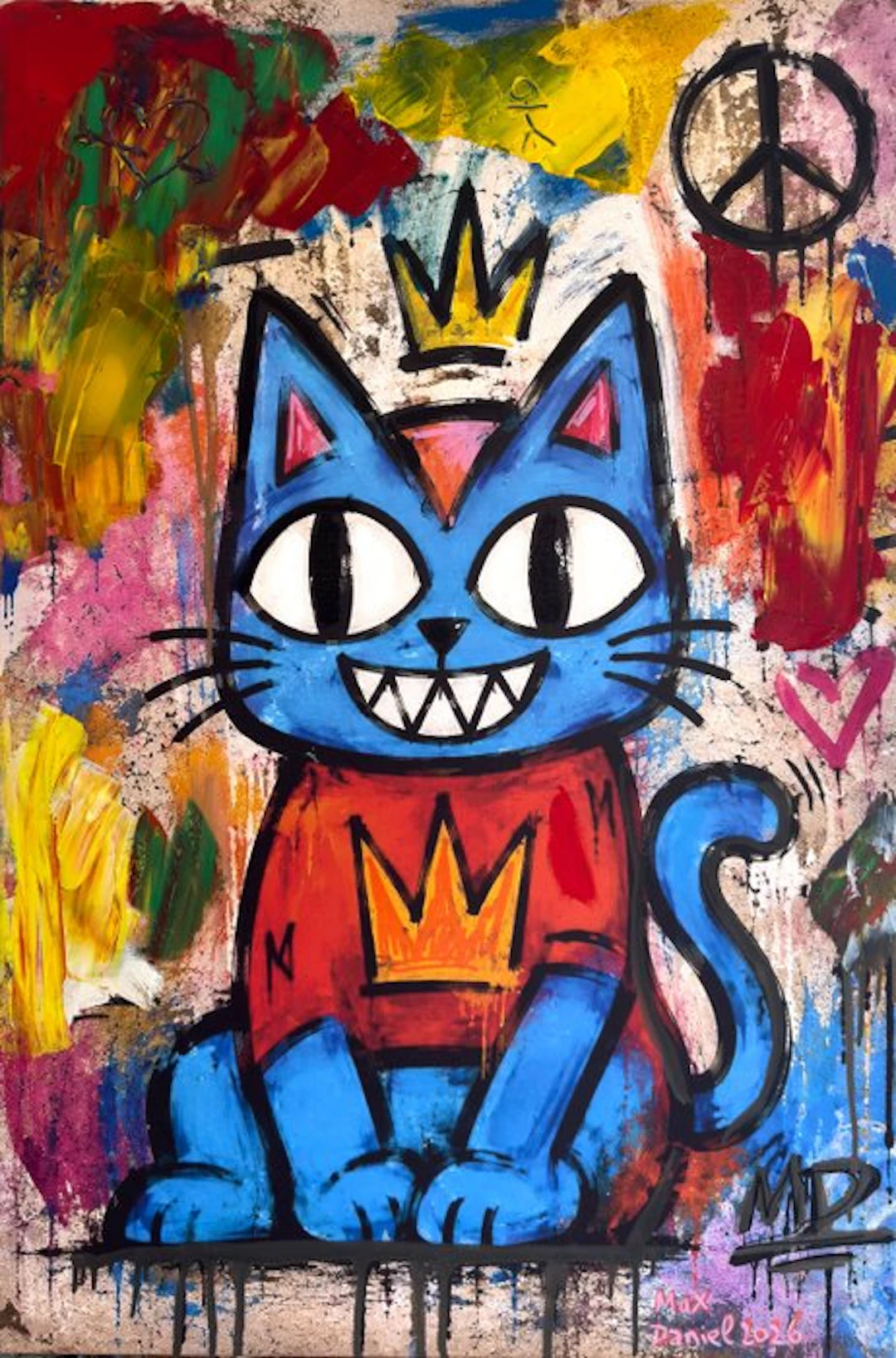Max-Daniel - KING CAT - Life is Art - XL