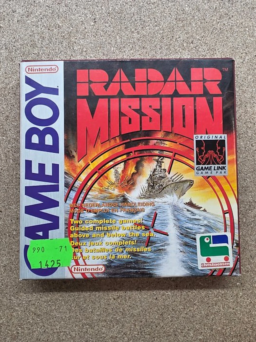 Nintendo - Gameboy Classic - "Radar Mission" Extremely...
