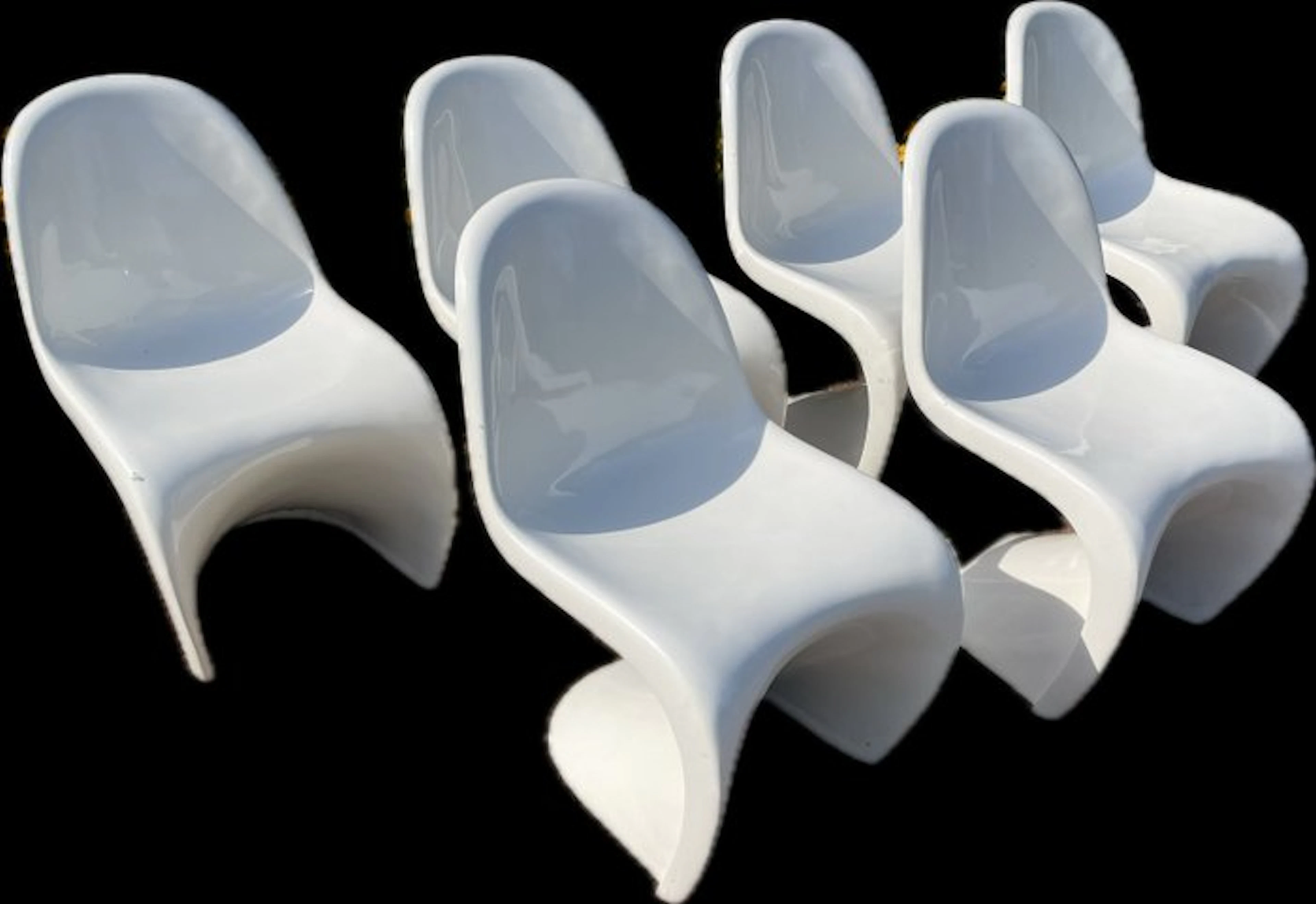 Herman Miller - Verner Panton - Chair (6) - Panton S Chair - Polyester