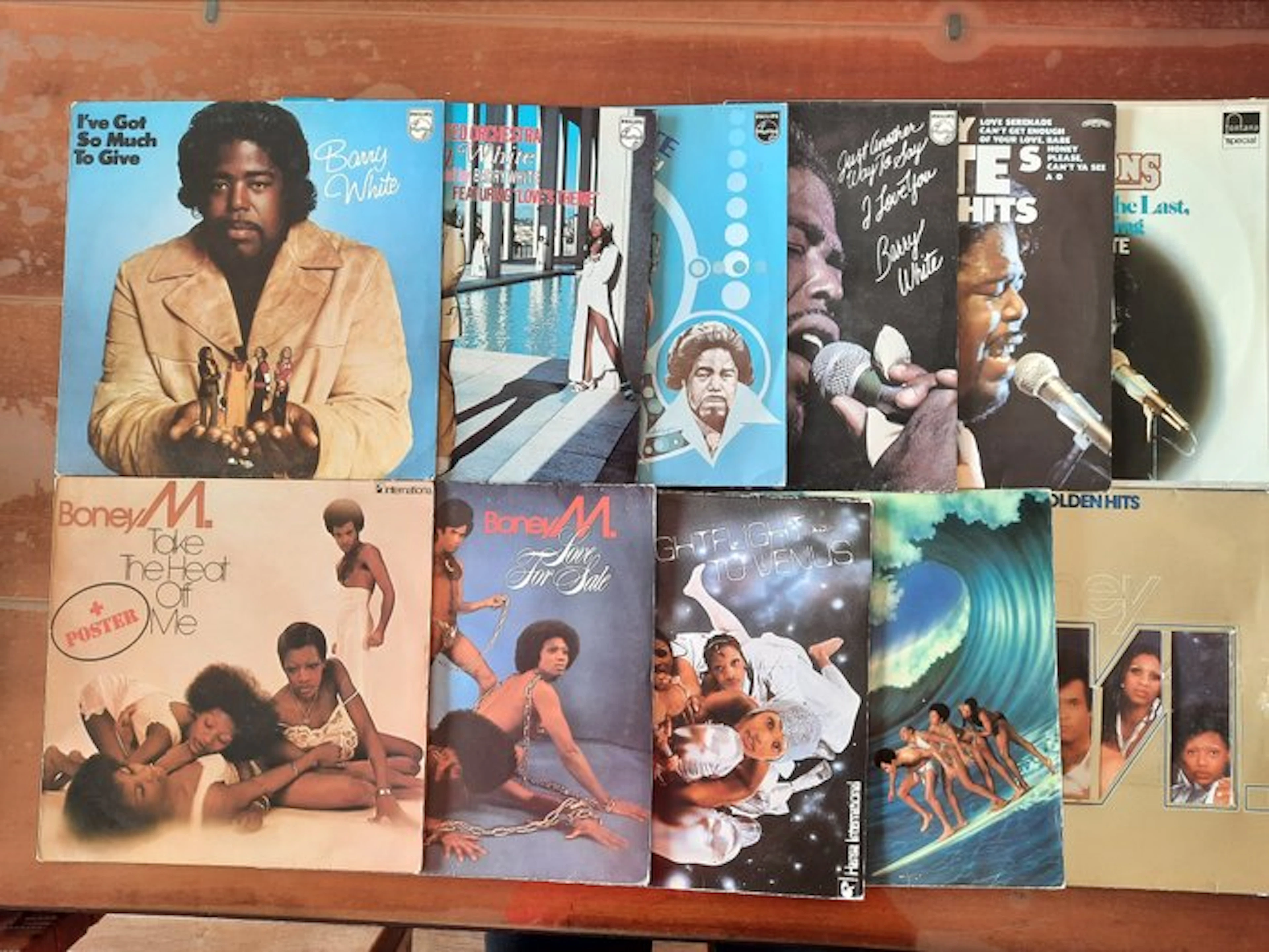 Barry White and Boney M
