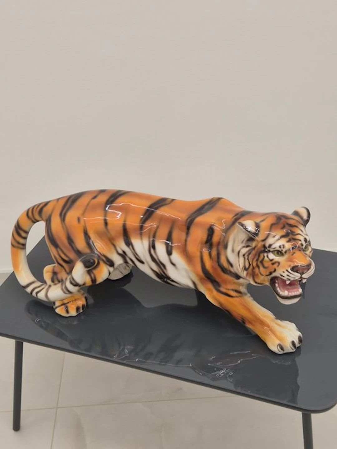 Statue, Tigre - 69 cm - Ceramic