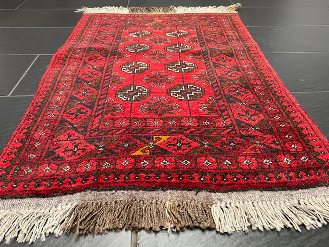 Afghan Art Deco - Rug - 125 cm - 85 cm