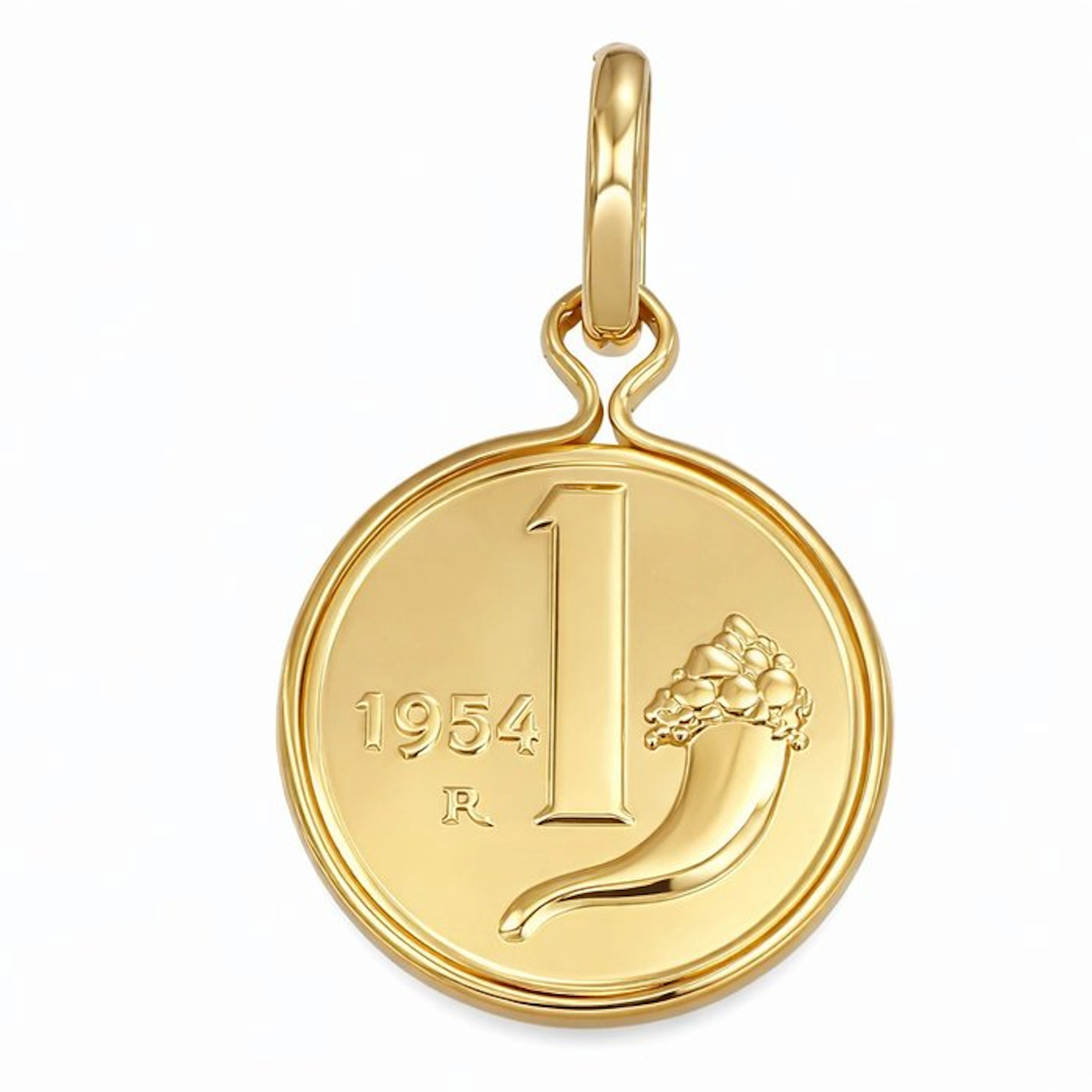 Pendant - 18 kt. Yellow gold