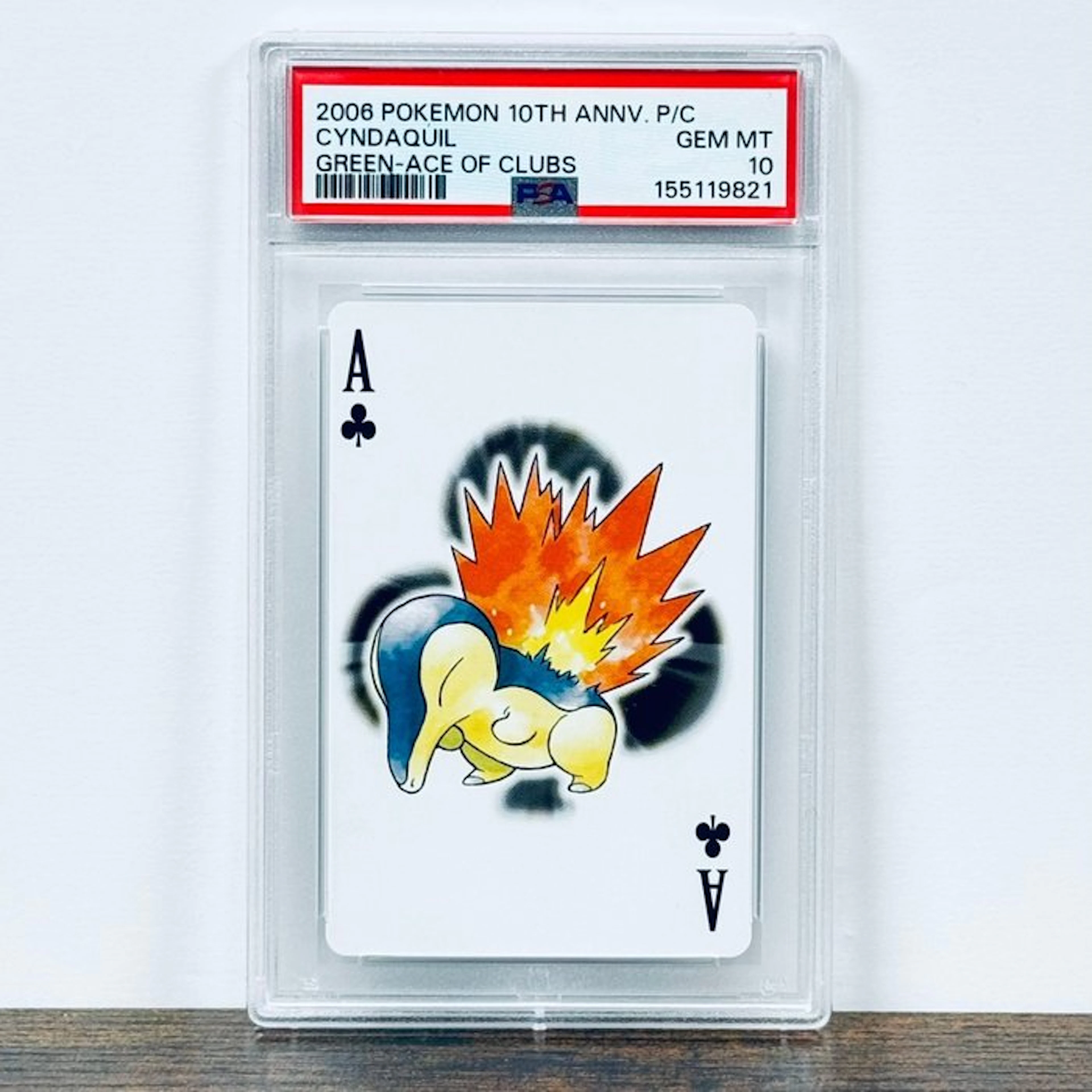Pokémon Graded card - Cyndaquil 10th Anniversary - Pokémon - PSA 10