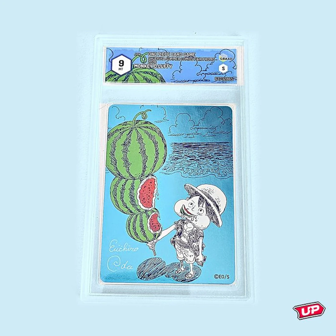 One Piece Graded card - One Piece - Monkey.D.Luffy (Watermelon) - Graad 9