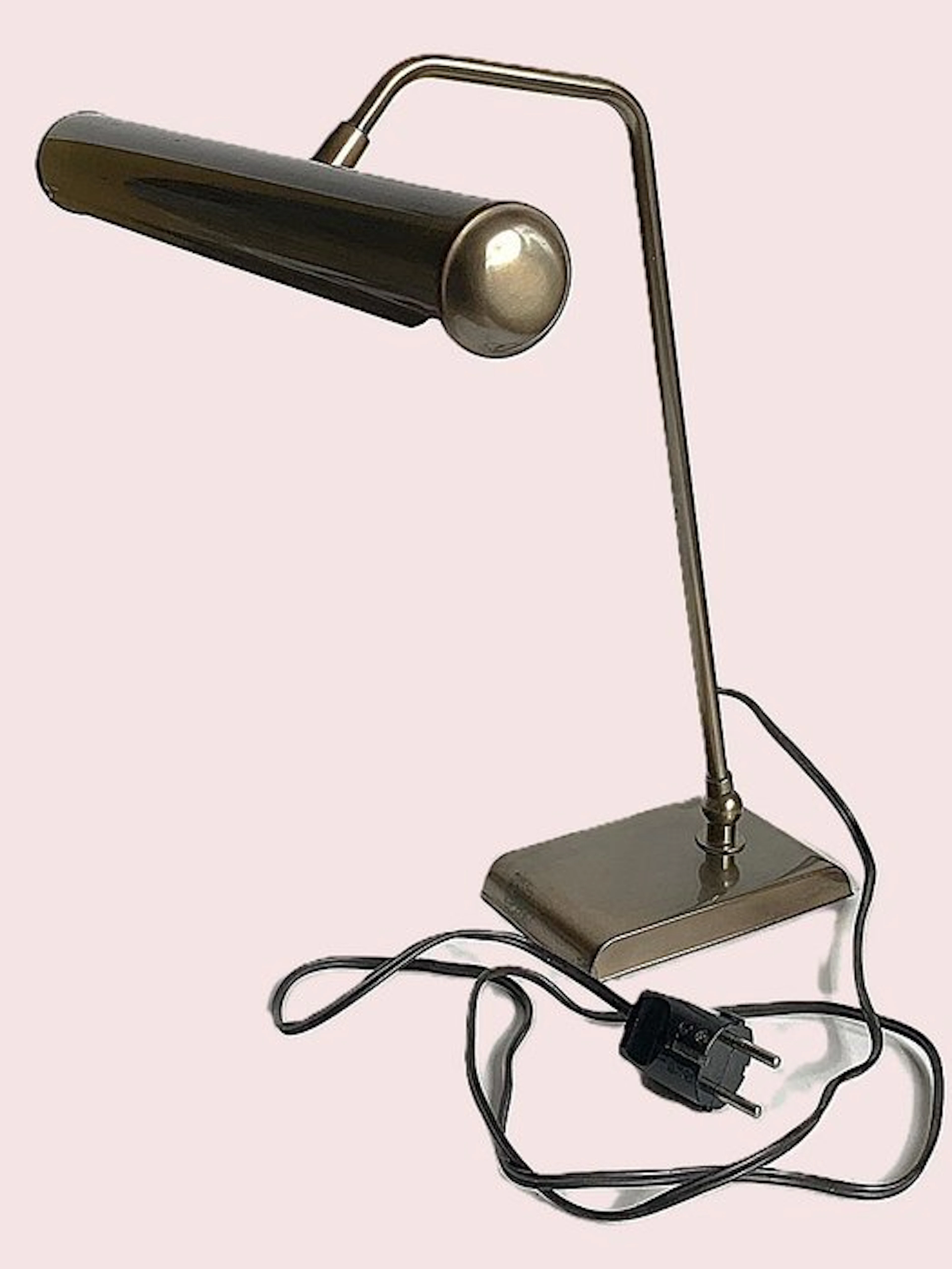 HECA - Desk lamp - Brass - c.q. Pianolamp