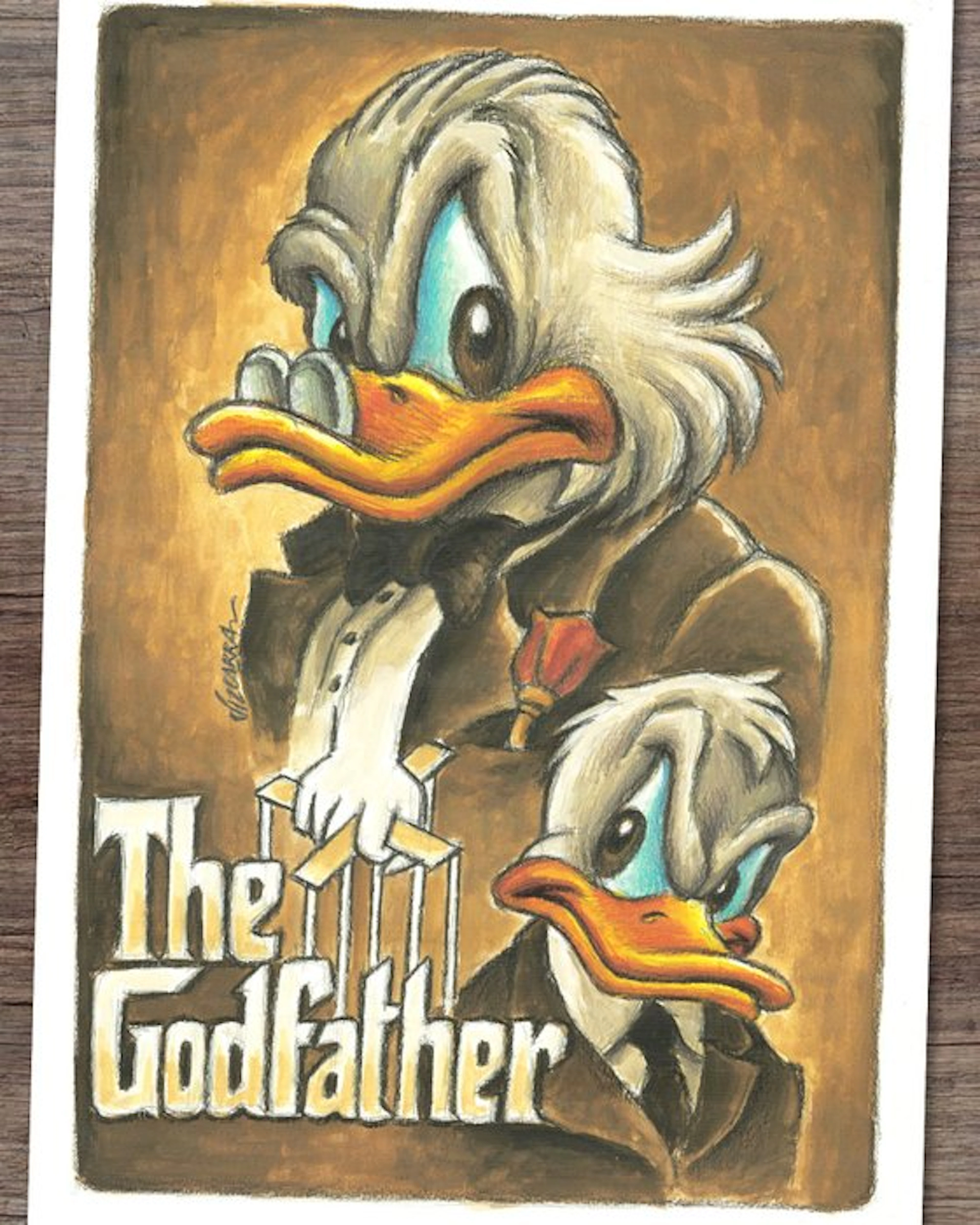 Joan Vizcarra - Scrooge McDuck & Donald Duck “The...