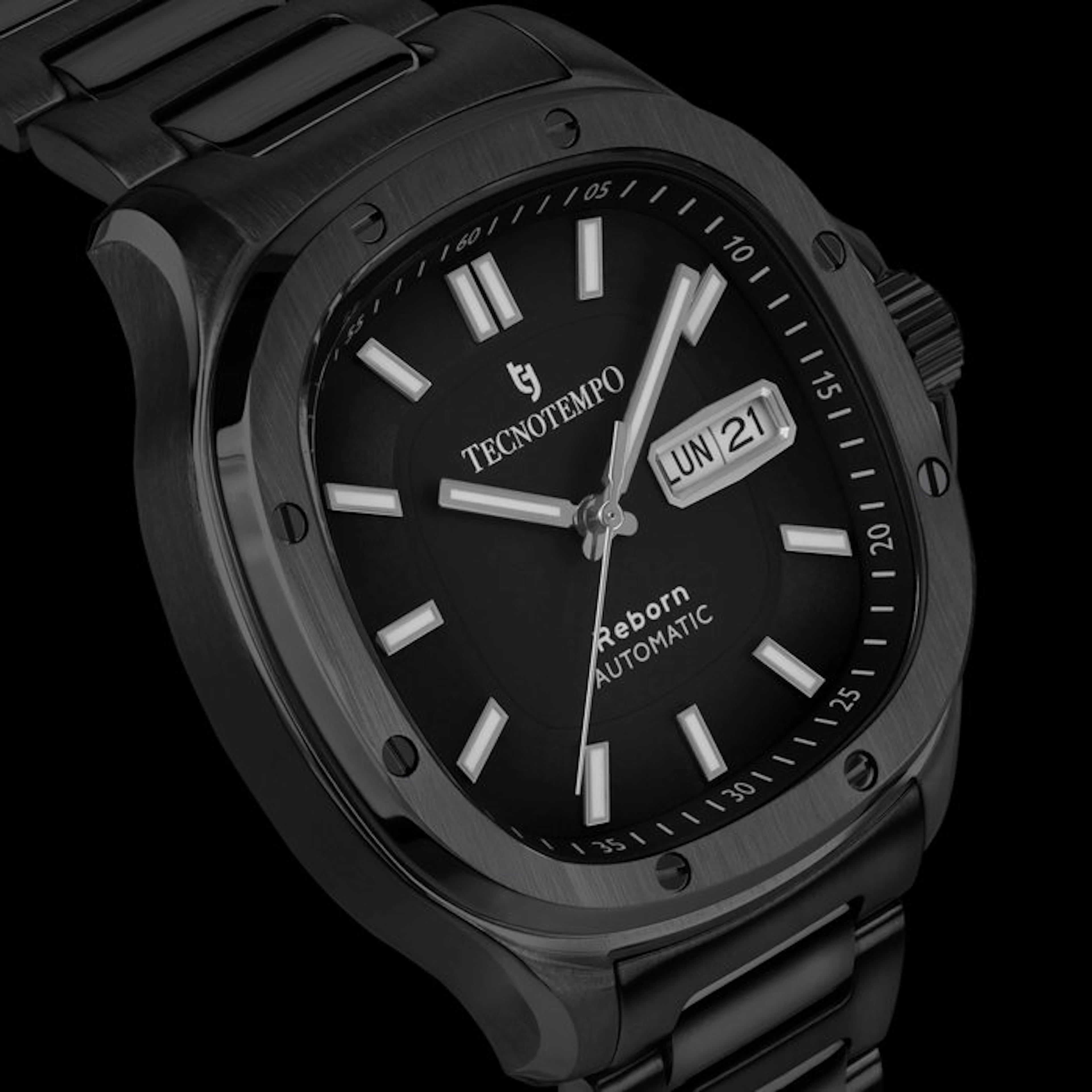 Tecnotempo - Automatic - "Reborn" - All black - TT.RE.ABB - Men - 2020-2025