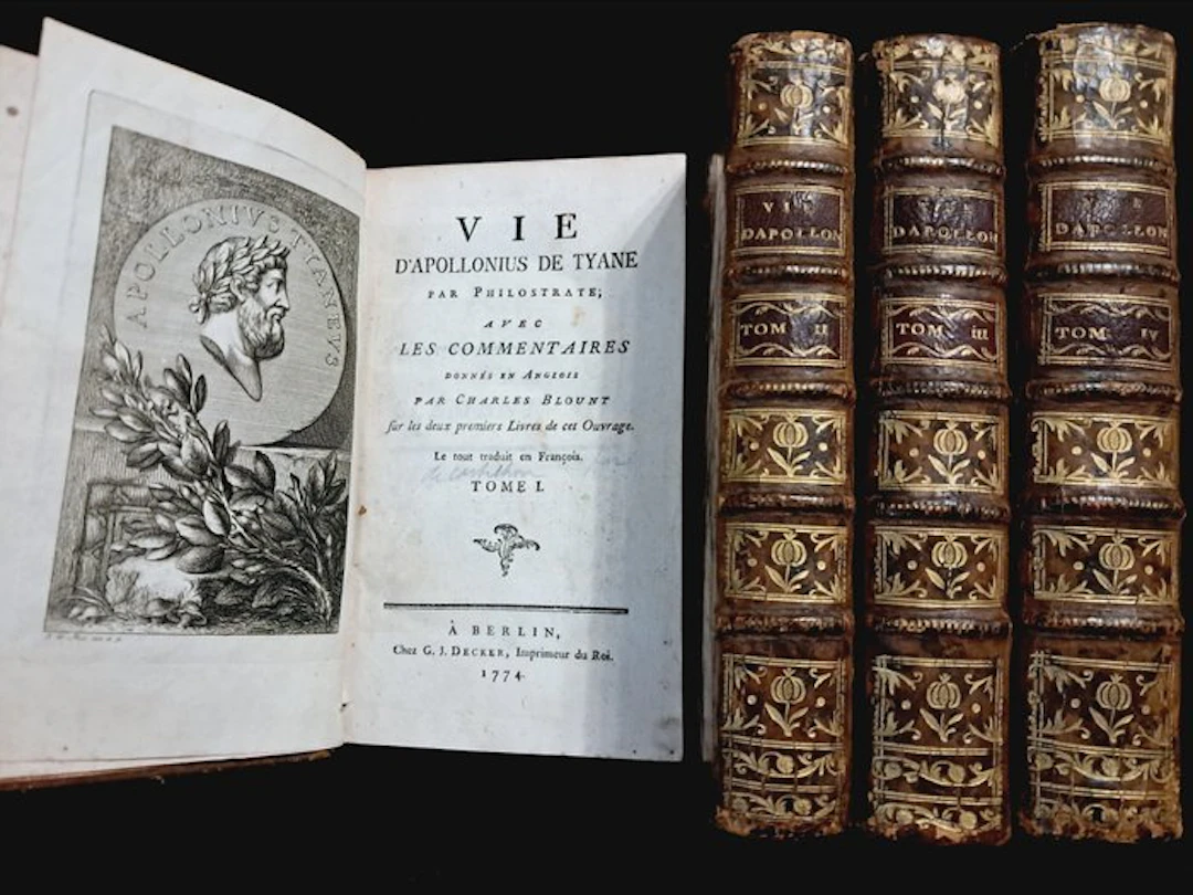 Philostrate; Charles Blount - Vie d'Apollonius de Tyane par Philostrate - 1774