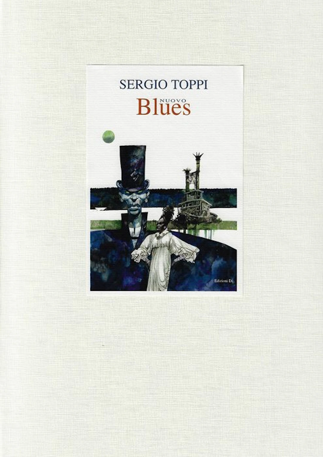 Sergio Toppi - Artbook - Blues + lito firmata - P.A
