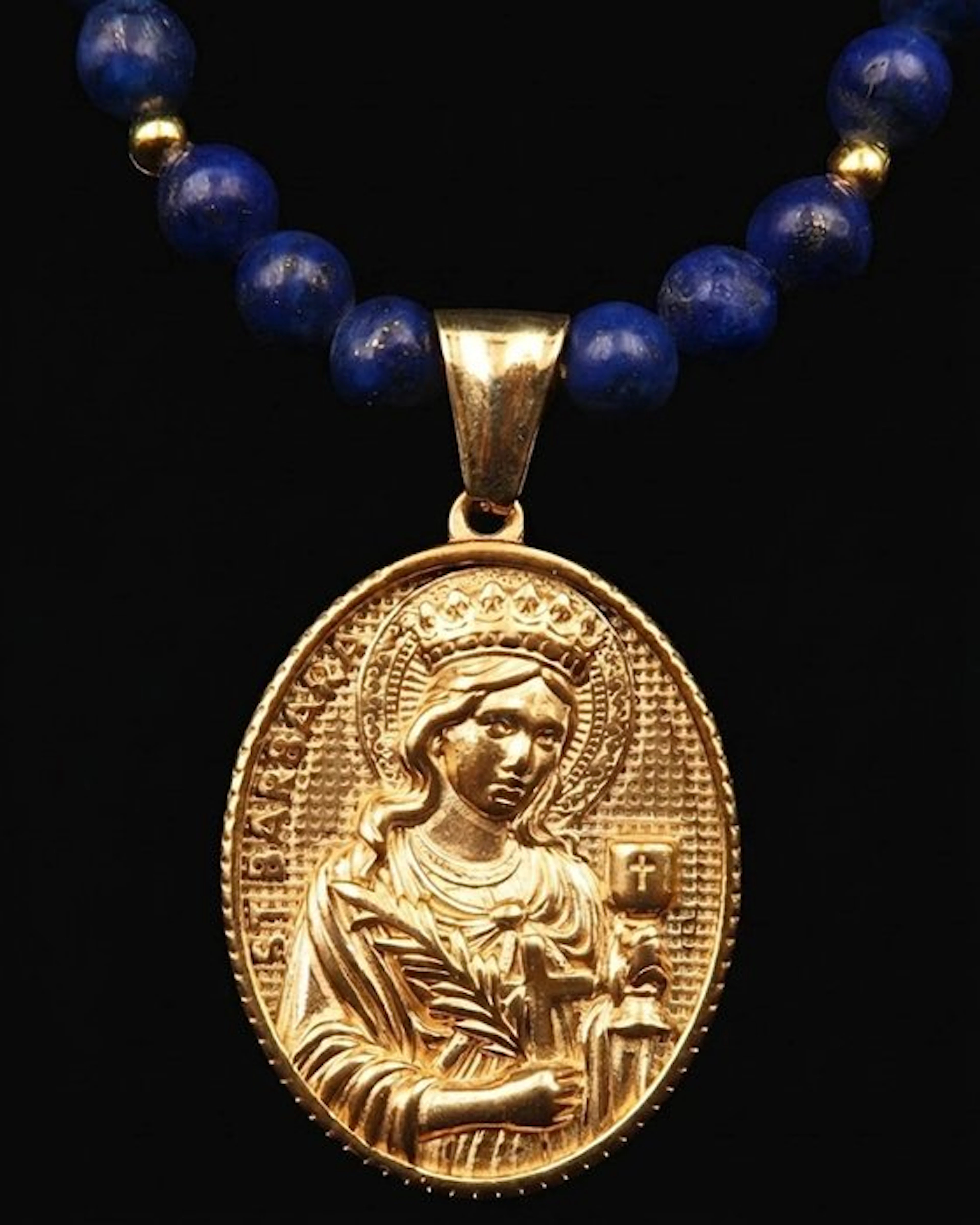 Lapis lazuli - Saint Barbara – The Guardian of Light...