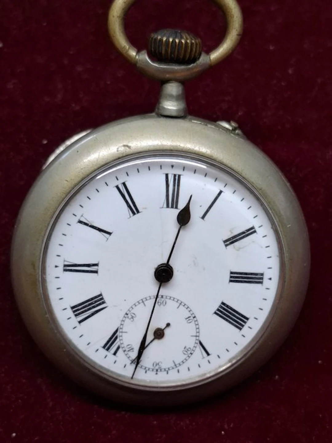 Zakhorloge Remontoir 6 Rubis - Fraaie wijzerplaat - Fraai deksel - 1900-1949