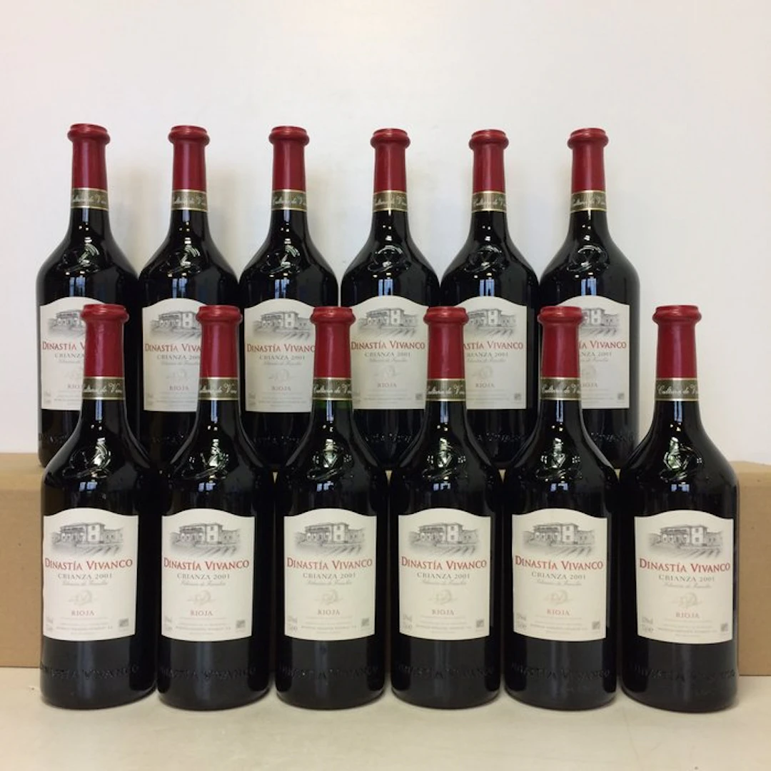 2001 Dinastia Vivanco, Seleccion de Familia - Rioja Crianza - 12 Bottles