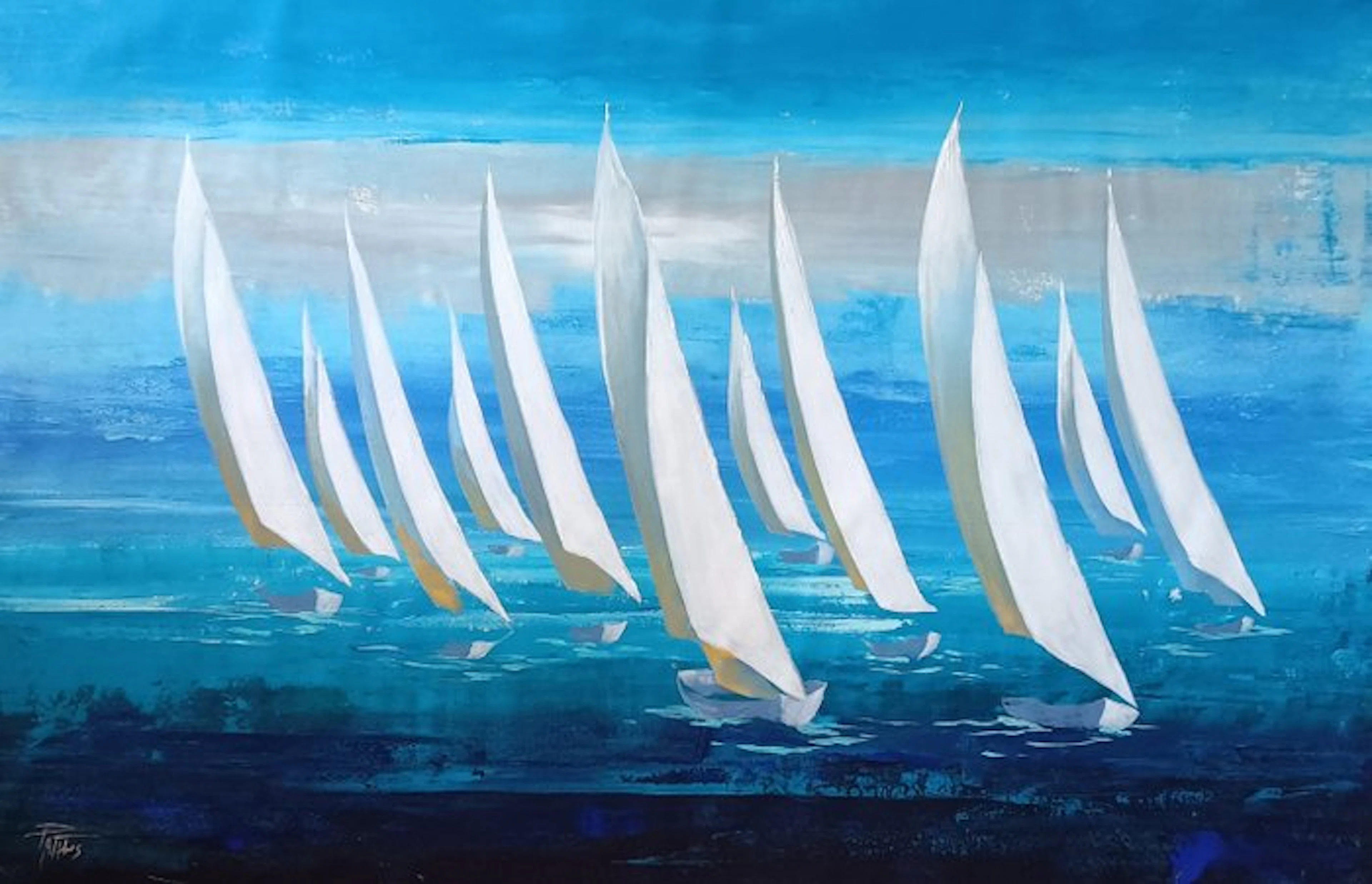 Pathos Art - Sailing 140x90