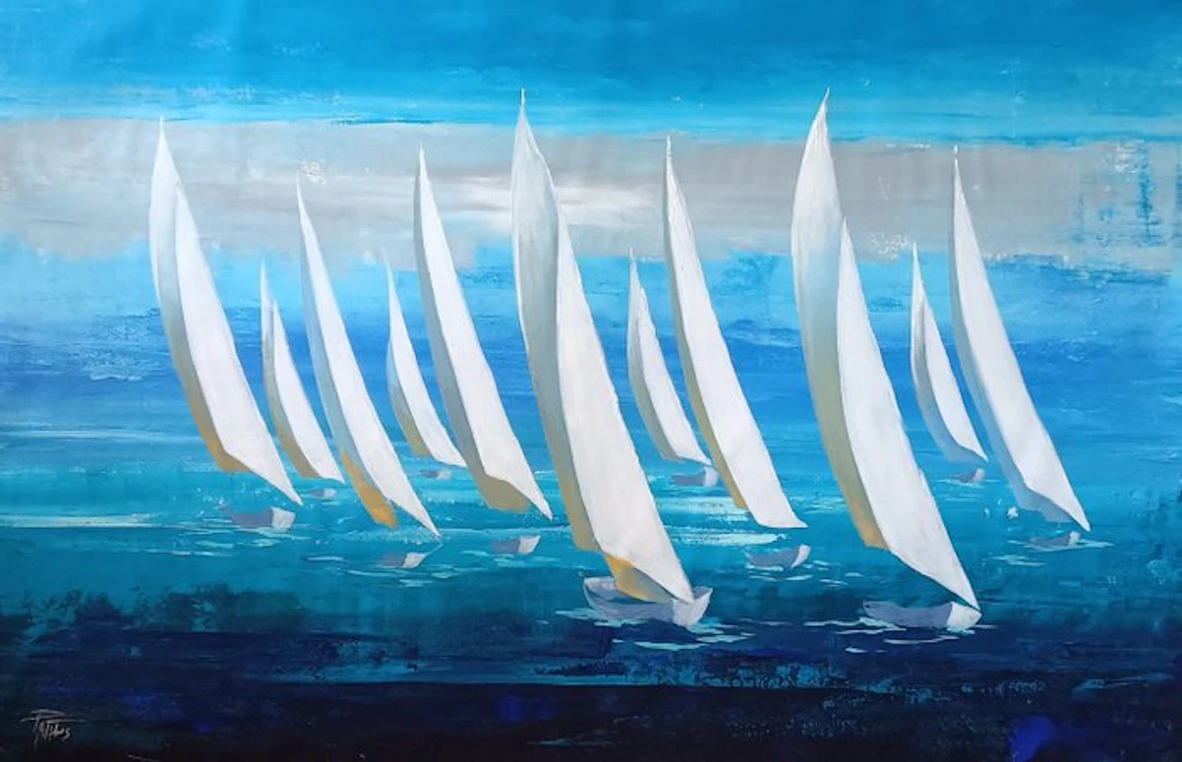 Pathos Art - Sailing 140x90