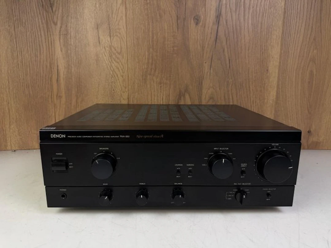 Denon - PMA-860 - New Optical Class A Solid state integrated amplifier