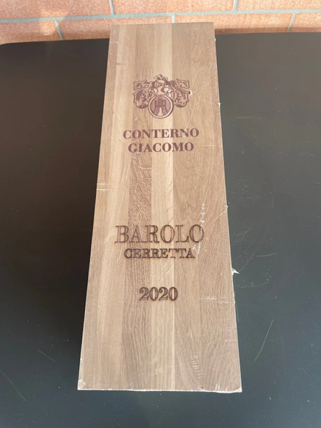 2020 Giacomo Conterno, Cerretta - Barolo DOCG - 1 Double Magnum/Jeroboam (3.0L)