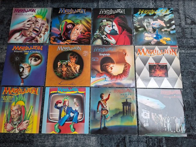 Marillion - " 12 FANTASTIC 12inch Maxi-singles 45 RPM...