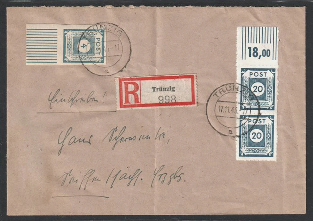 Allied Occupation - Germany (Soviet zone) 1945 - SBZ 48 L