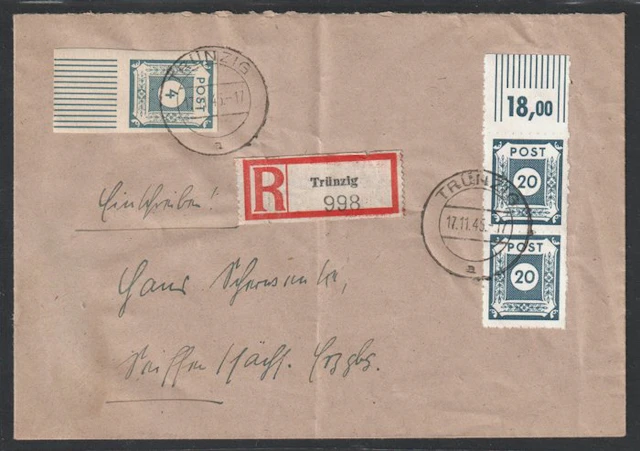 Allied Occupation - Germany (Soviet zone) 1945 - SBZ 48 L