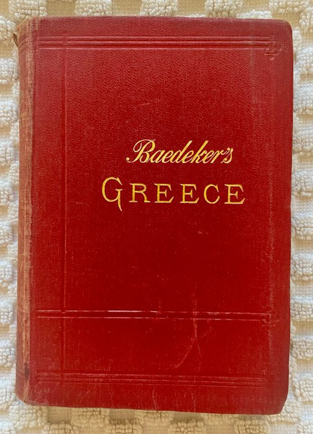 Karl Baedeker - Greece - 1909