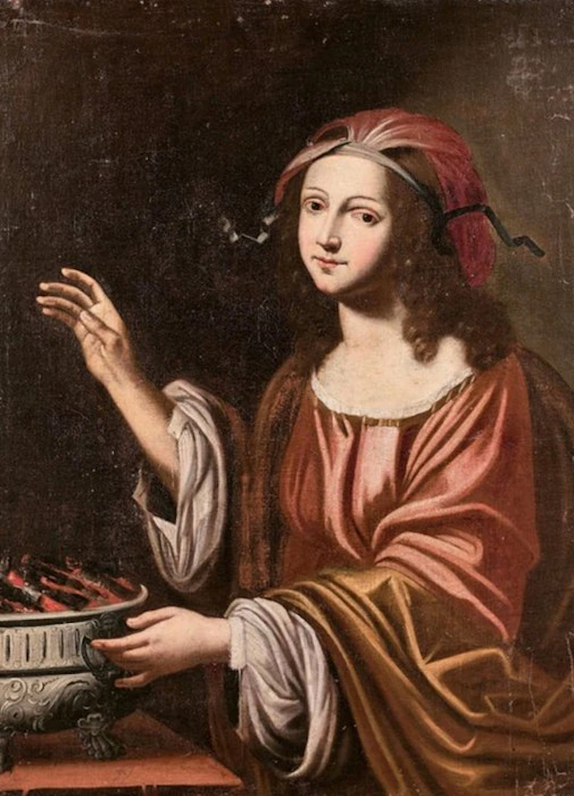 Italian school (XVII) - Allegoria dell'Inverno