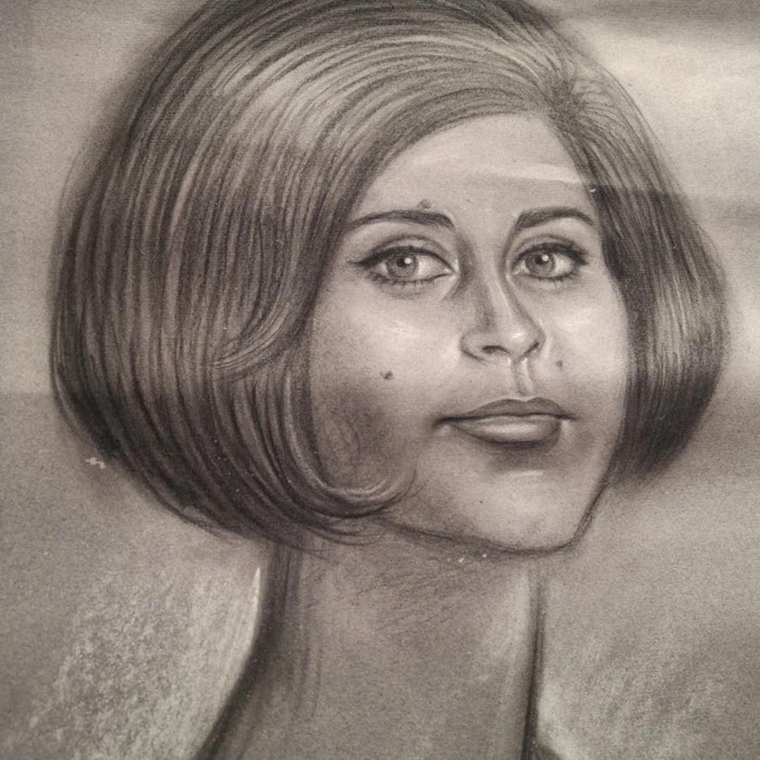 Francisco Hernández Cop (1944) - Retrato femenino