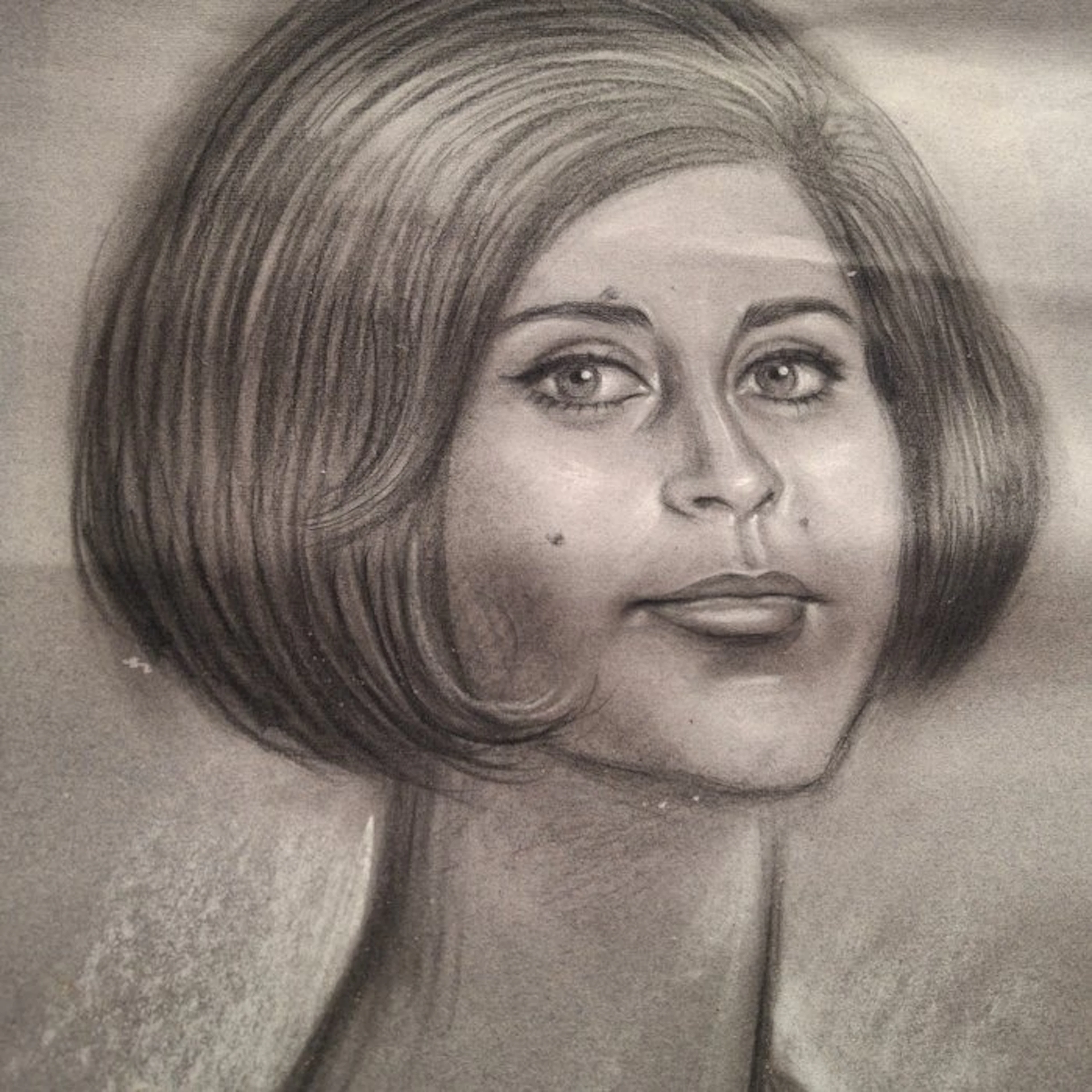 Francisco Hernández Cop (1944) - Retrato femenino