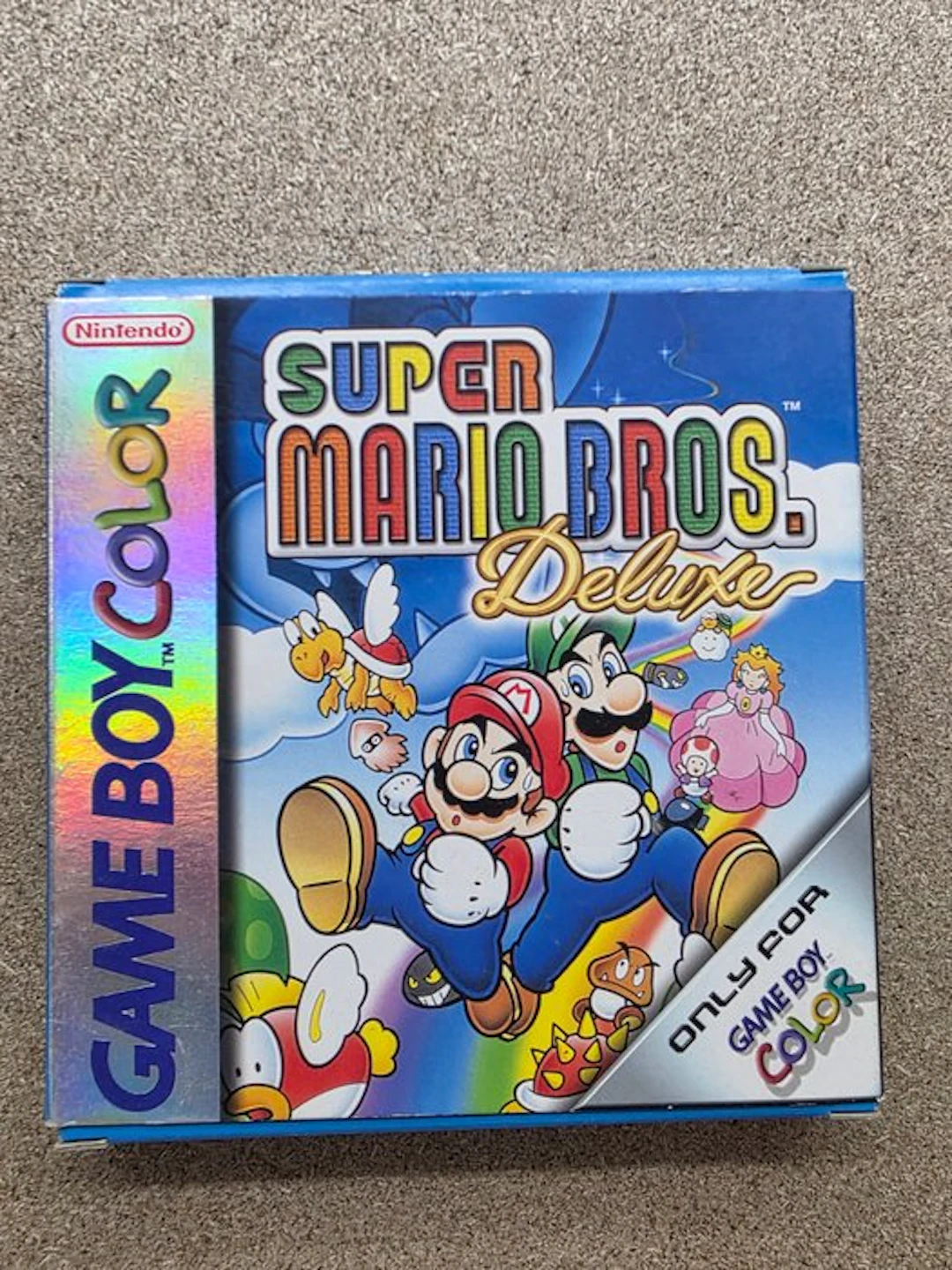 Nintendo - Gameboy Color - GBC - Super Mario Deluxe (EUR)...