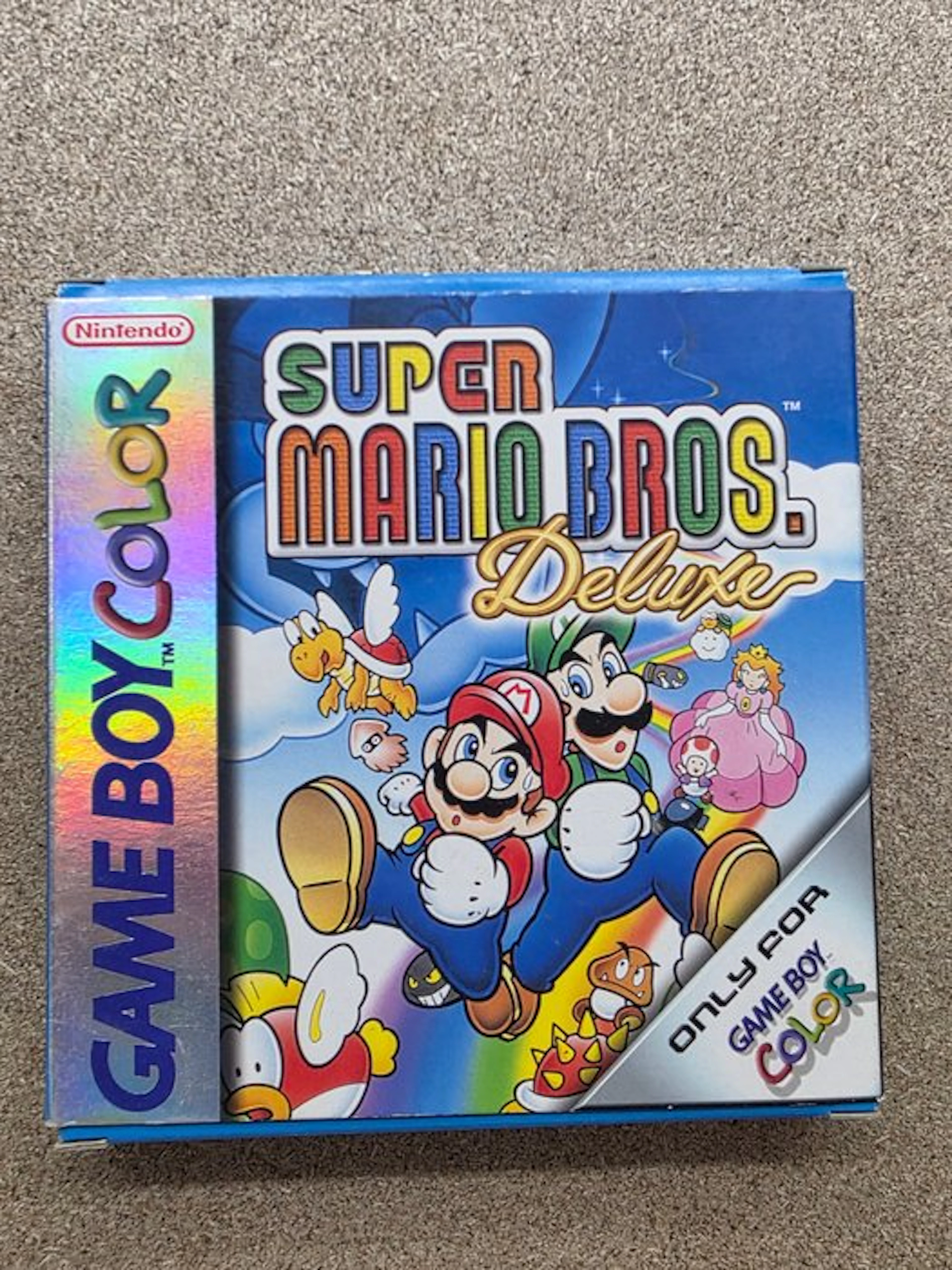 Nintendo - Gameboy Color - GBC - Super Mario Deluxe (EUR)...