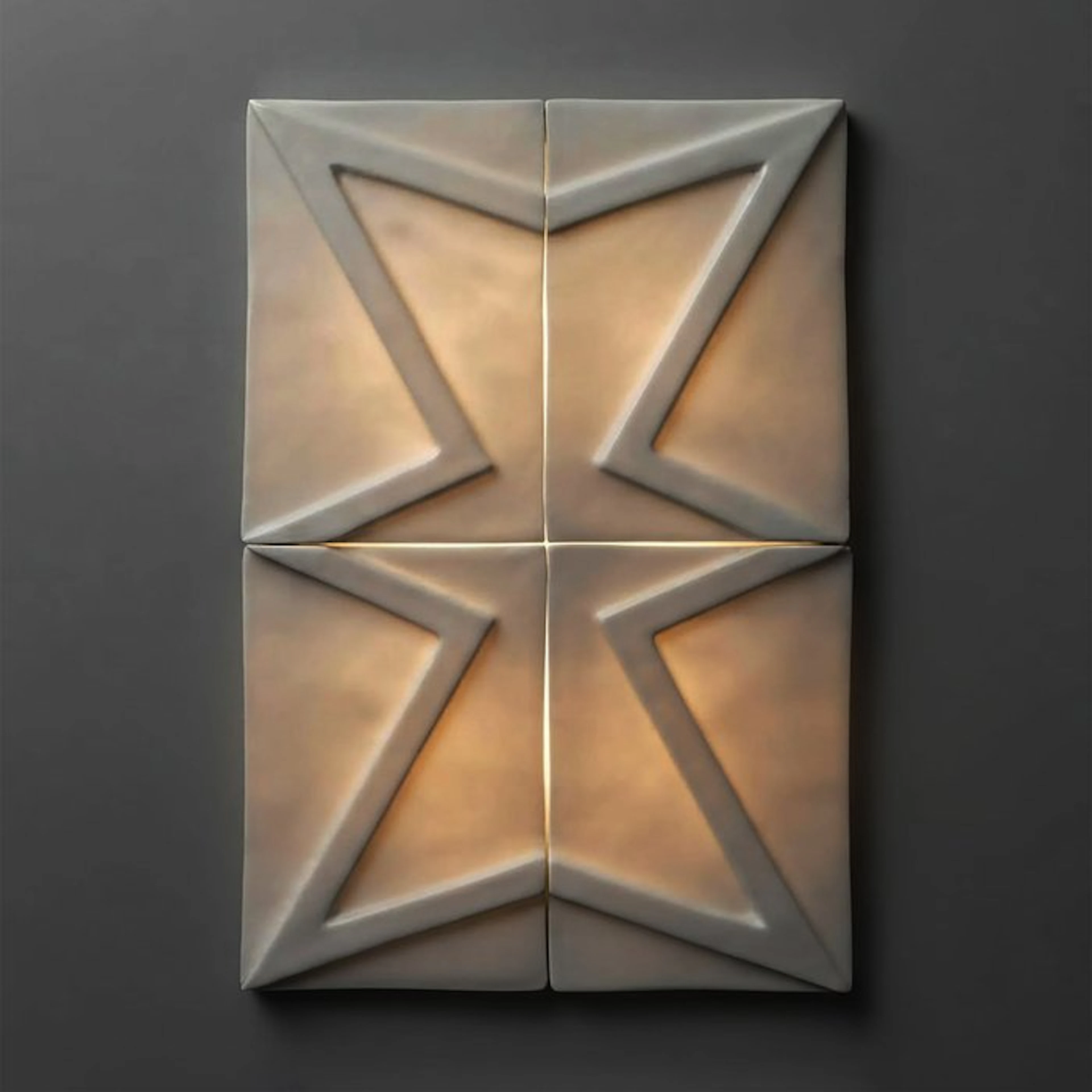 Tile (4) - in Limoges porcelain - FOUZIA KHAIA - 2026