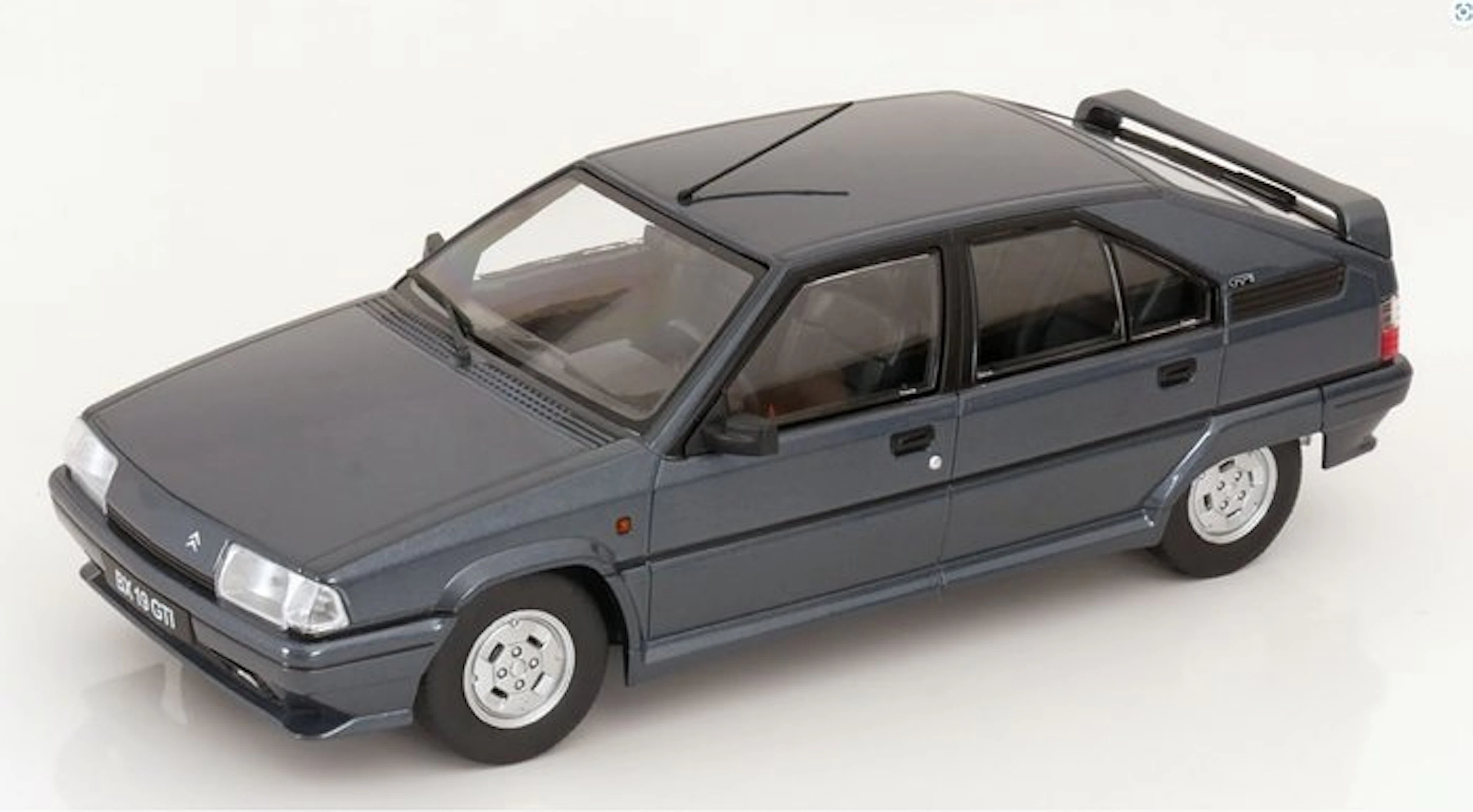 Triple9 1:18 - Model car - Citroen BX GTI - 1990 - Antraciet grijs