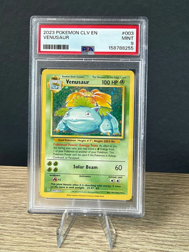 Pokémon - 1 Graded card - Venusaur 003/034 Foil, Holo - PSA 9 - Sword & Shield