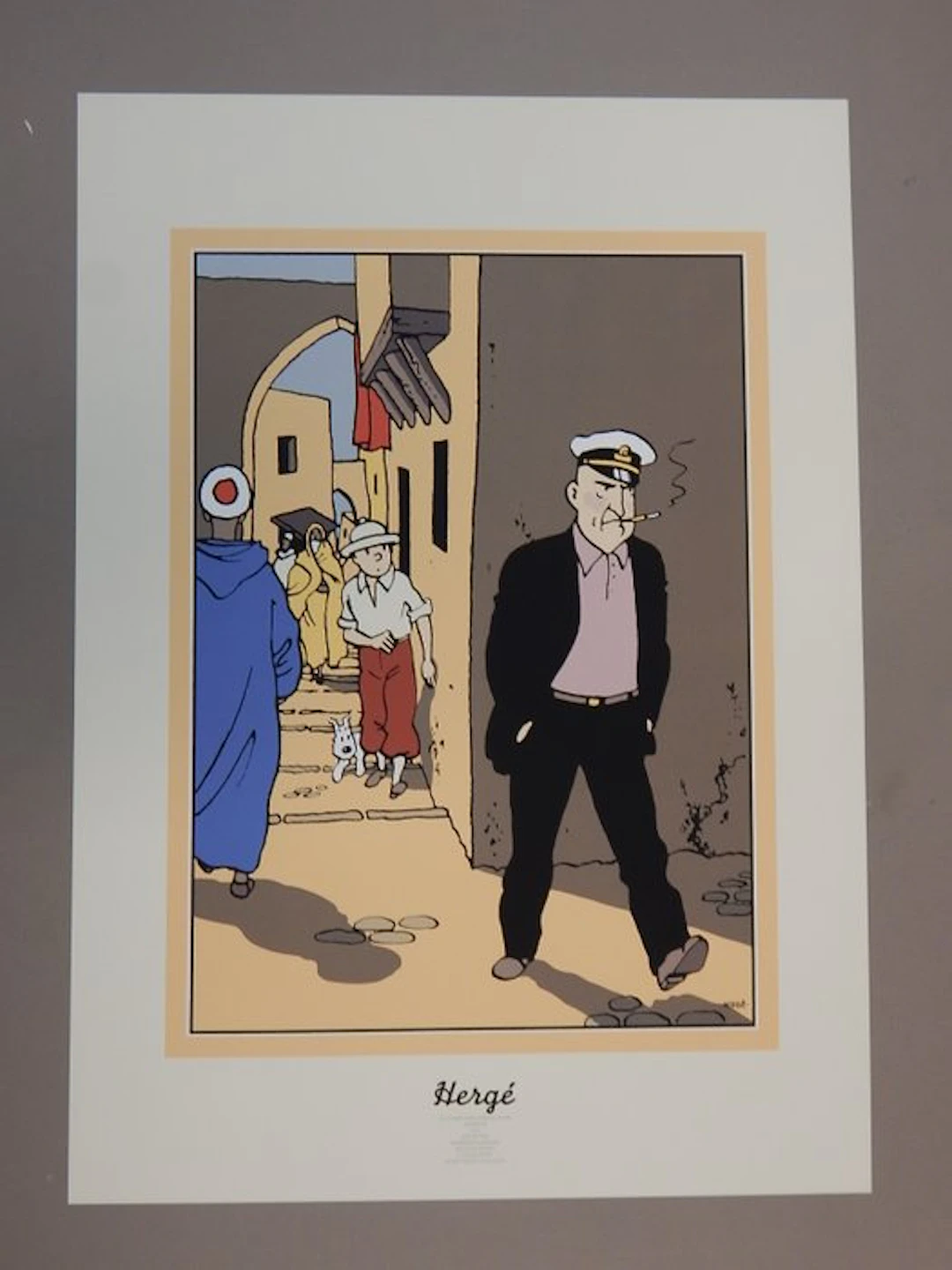 Tintin - Sérigraphie Archives Internationales - Alan - Le...