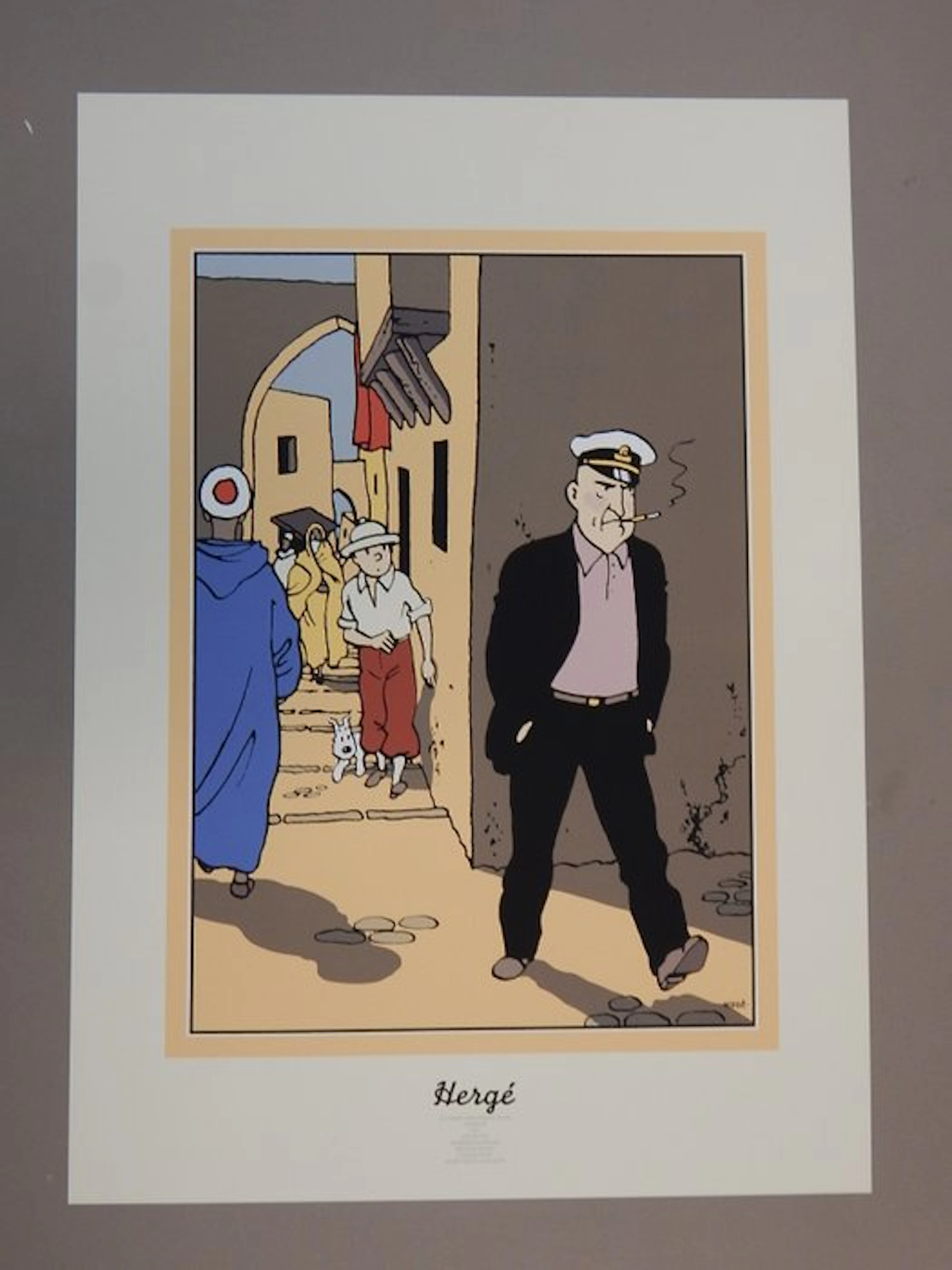 Tintin - Sérigraphie Archives Internationales - Alan - Le...