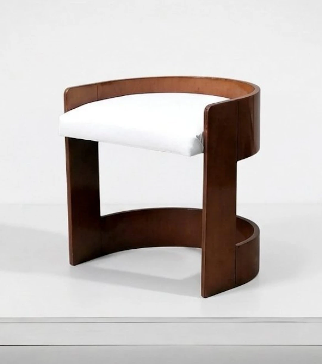 Manifattura Italiana - Stool - curved multilayer - Chair, seat