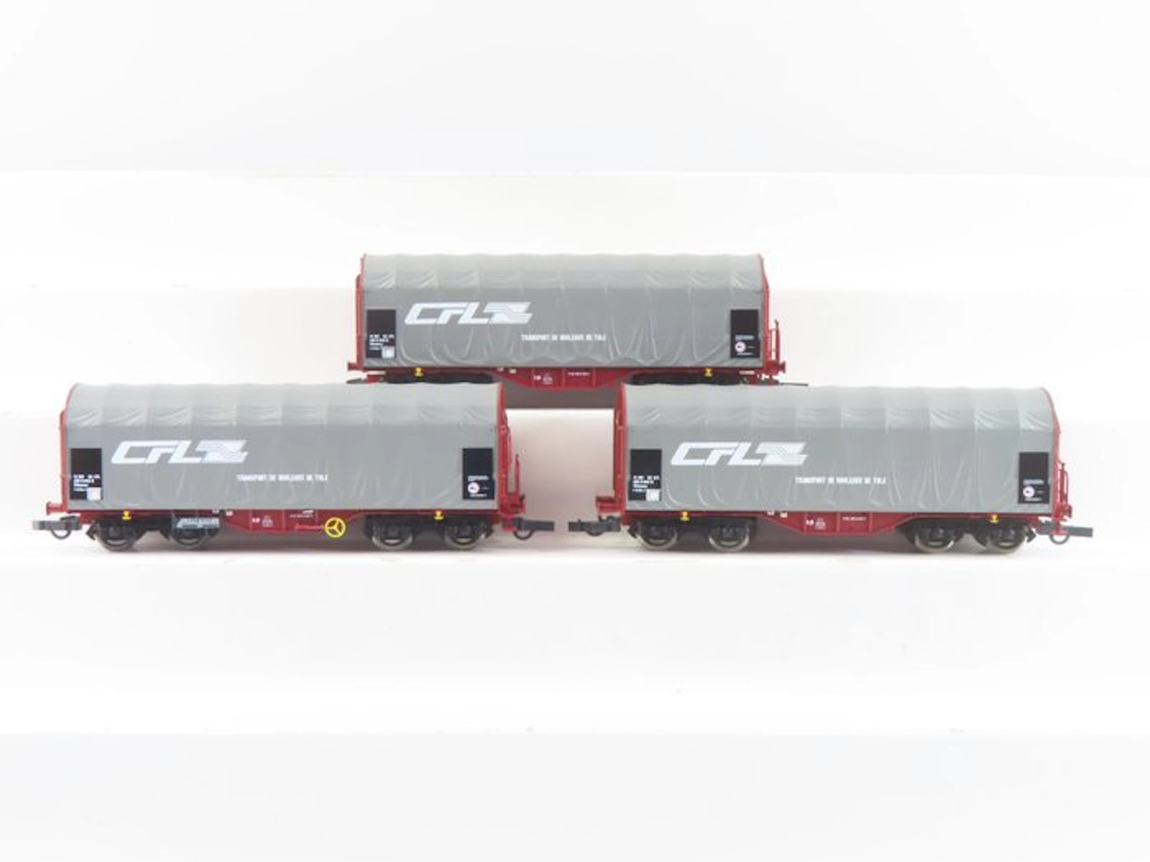 Roco H0 - 67730 - Model train freight carriage (3) - 3x...