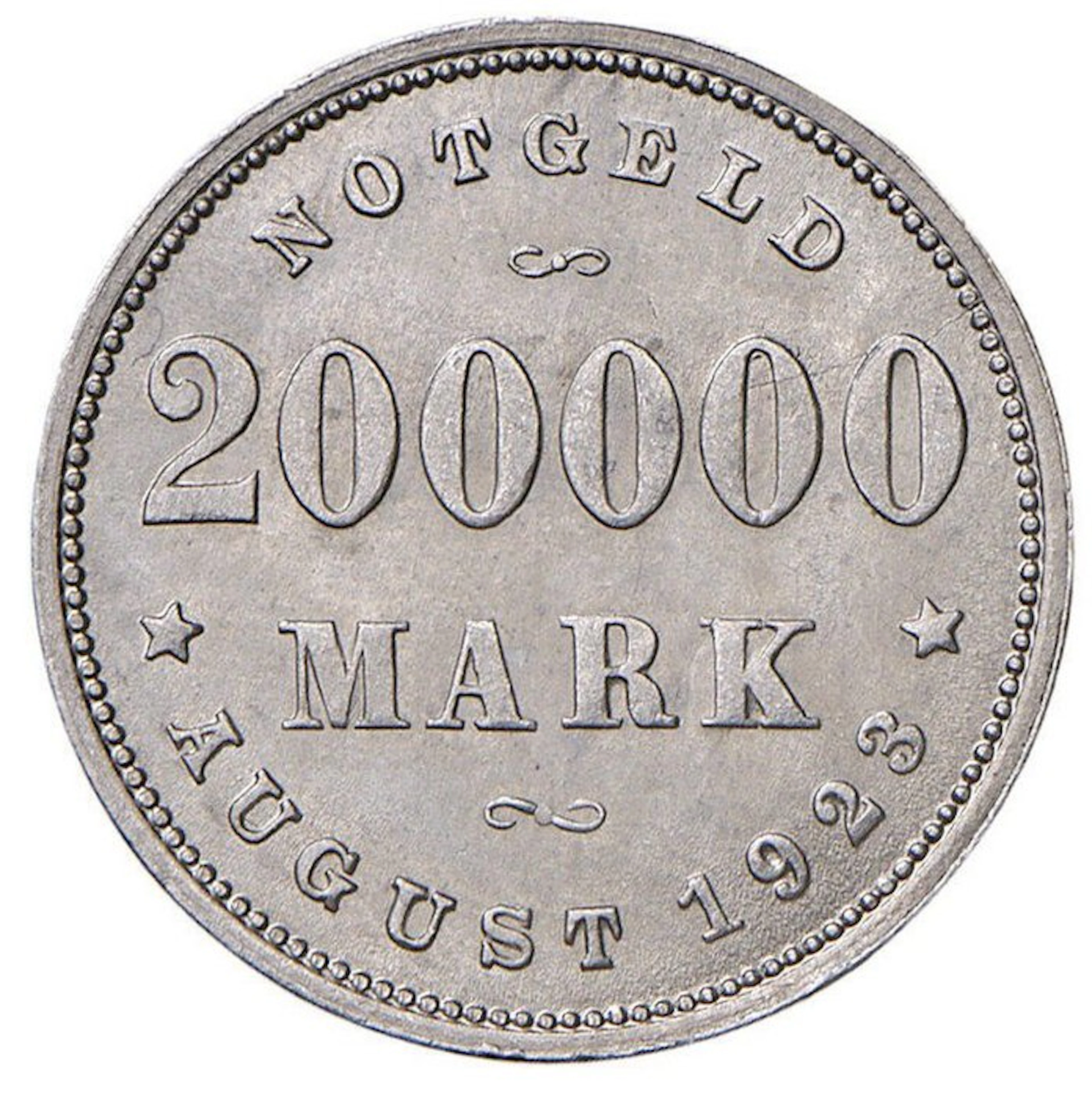 Germany, Hamburg 200.000 Mark 1923 - NGC MS66