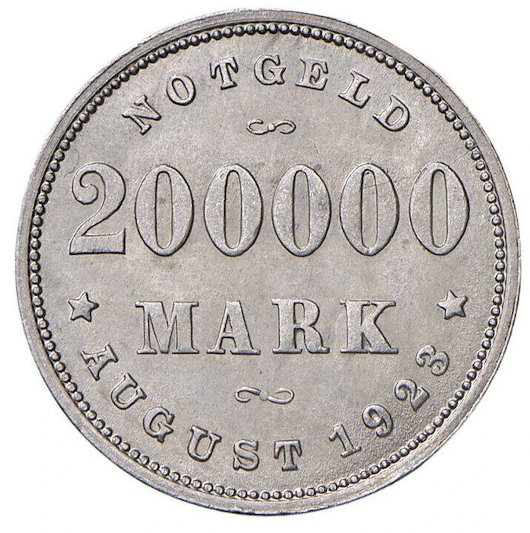 Germany, Hamburg 200.000 Mark 1923 - NGC MS66
