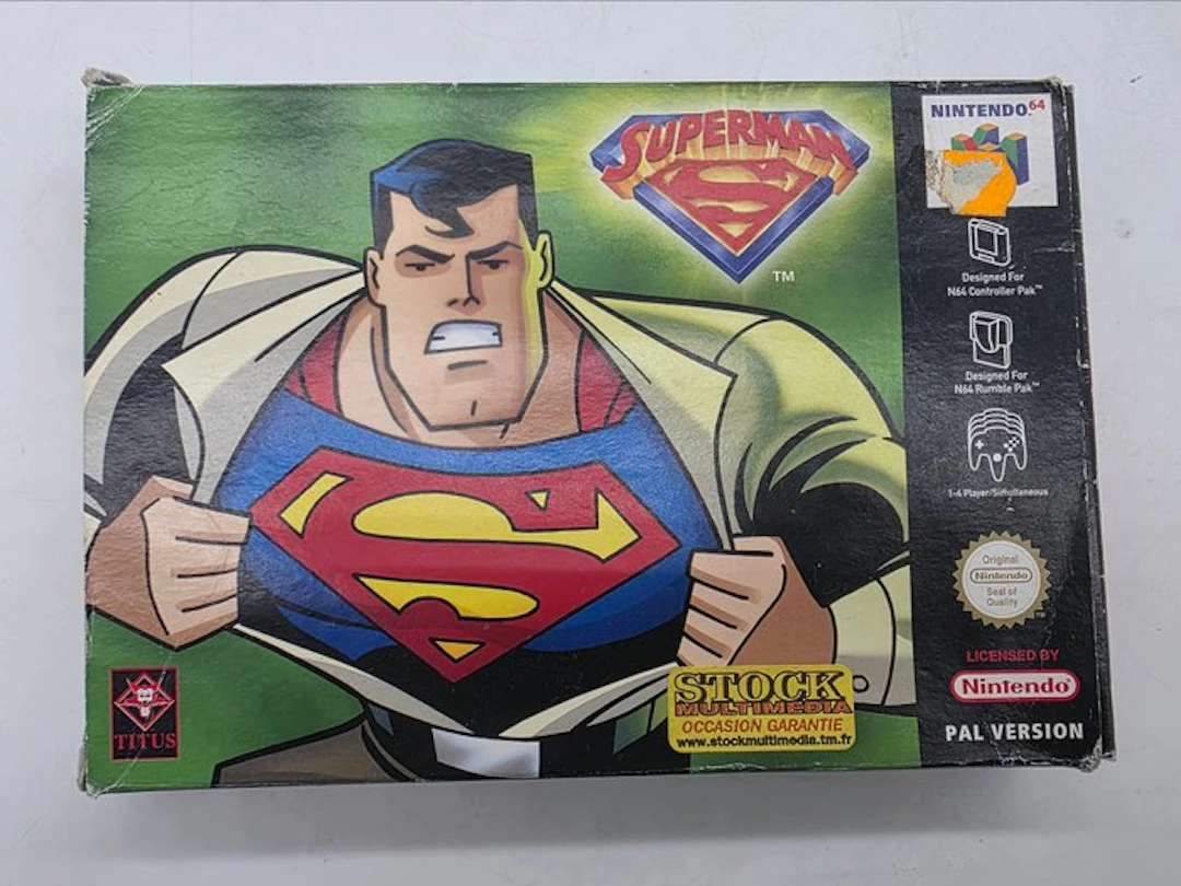 Nintendo - Nintendo 64 - RARE - N64 1st print - "TITUS...