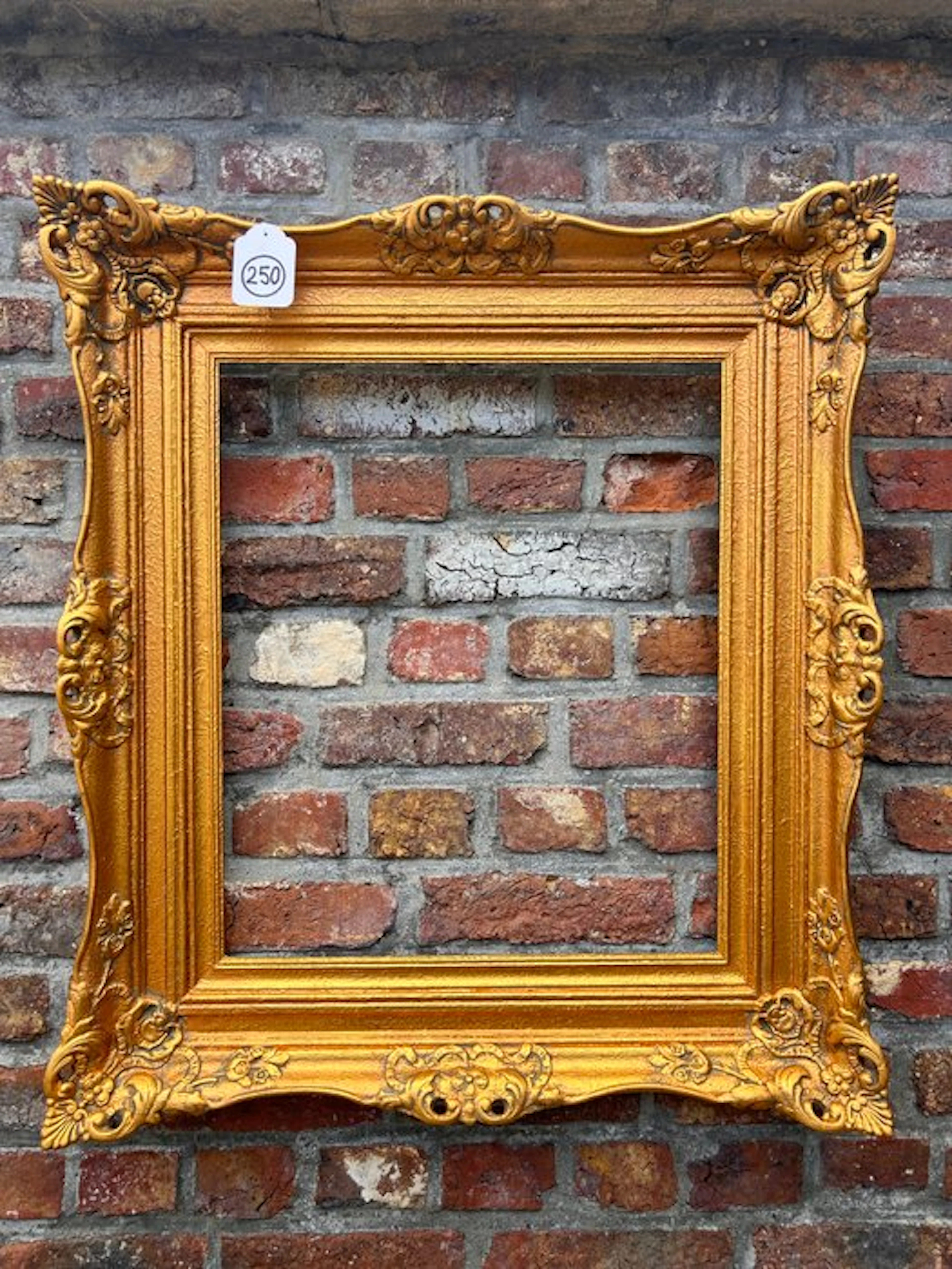 Frame - 250. Antique gold-gilt picture frame, for a painting 55×45 cm